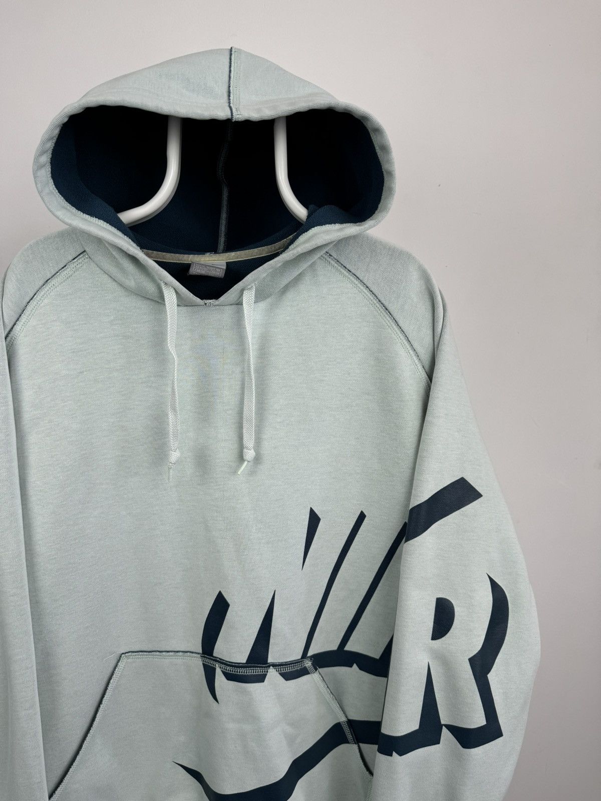 Vintage Vintage Nike Air 72 Big Logo Hoodie Silver Tag Size US XL / EU 56 / 4 - 2 Thumbnail