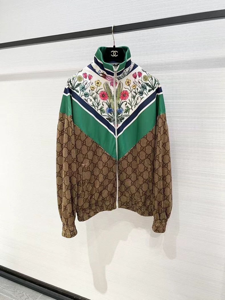 Gucci GucciFloral logo zipper jacket 2503-Nextarrow Size US XS / EU 42 / 0 - 3 Thumbnail
