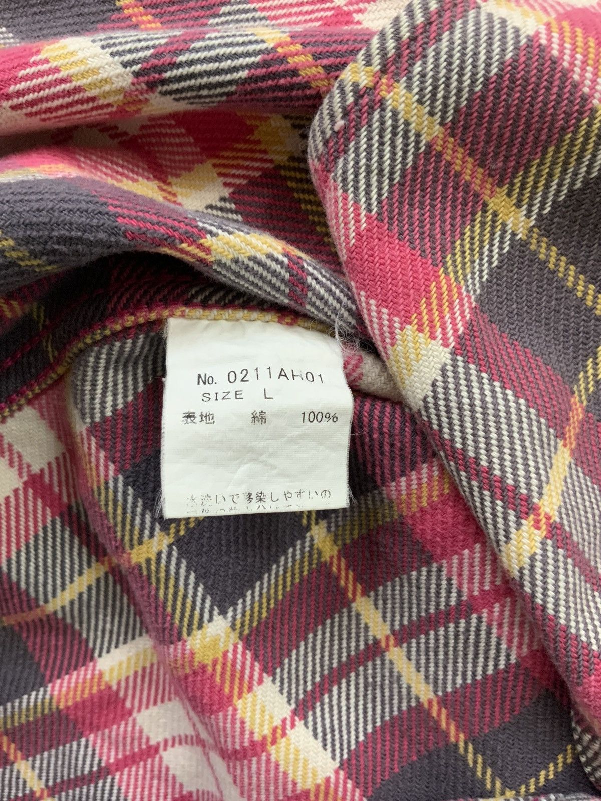 Hysteric Glamour HYSTERIC GLAMOUR PLAID WESTERN SHIRT Size US L / EU 52-54 / 3 - 4 Thumbnail