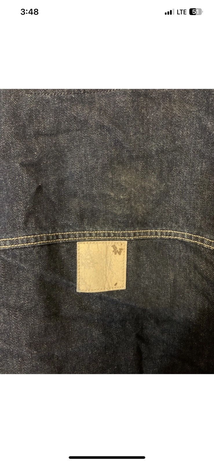 Marithe + Francois Girbaud Marithe Francois Girbaud mens sz 3XL denim jacket shirt blue Size US XXL / EU 58 / 5 - 9 Thumbnail