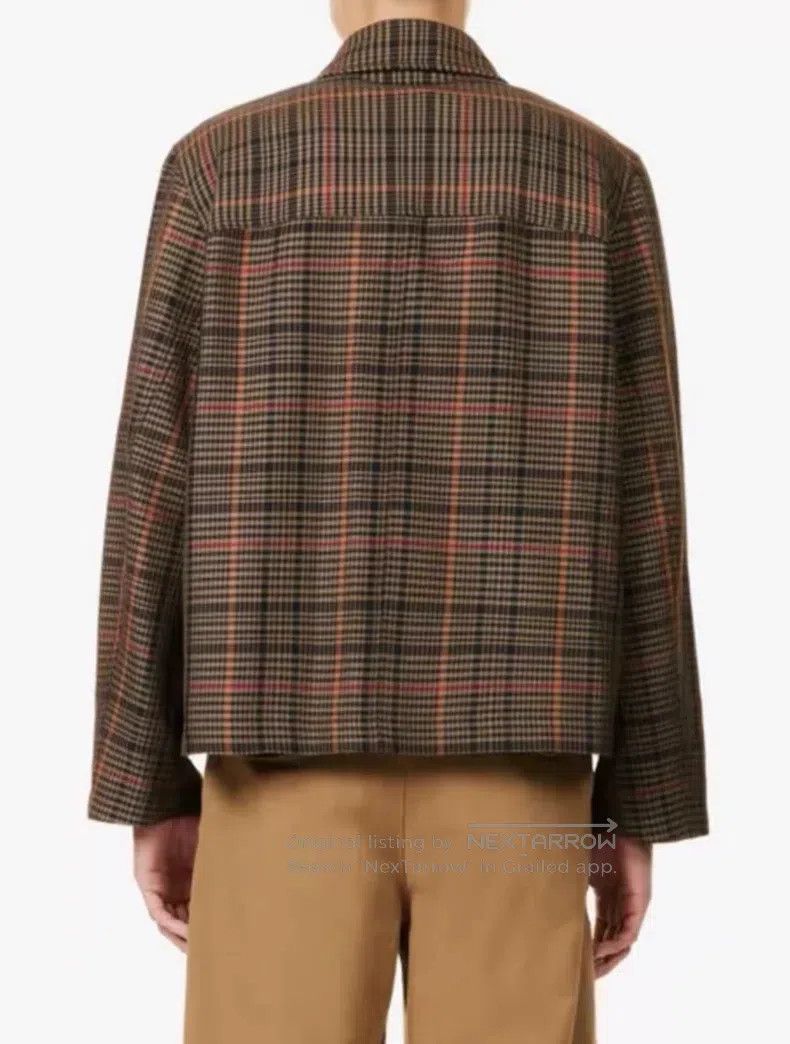 Song For The Mute SONG FOR THE MUTE Brown checkered jacket Size US M / EU 48-50 / 2 - 7 Thumbnail