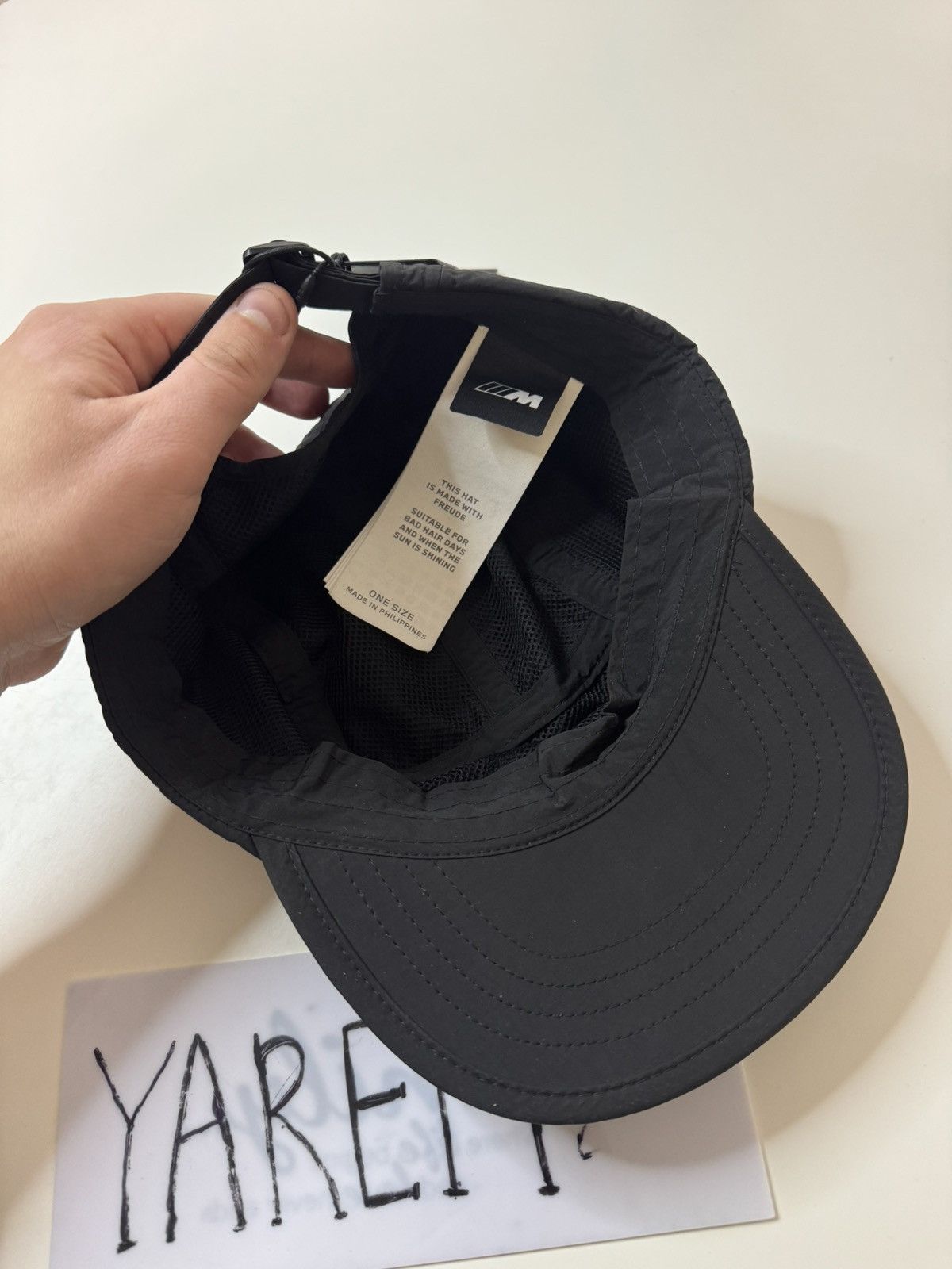 BMW BMW M Cap LIFESTYLE Black Cap Size ONE SIZE - 8 Thumbnail