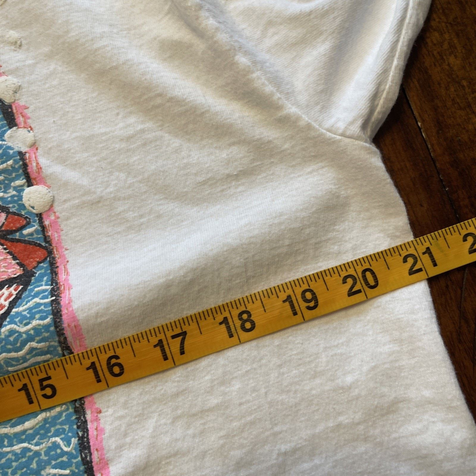 Vintage Vtg 1989 Highland Beach Florida Fish T-Shirt L Tourist T 80s Size US L / EU 52-54 / 3 - 7 Thumbnail