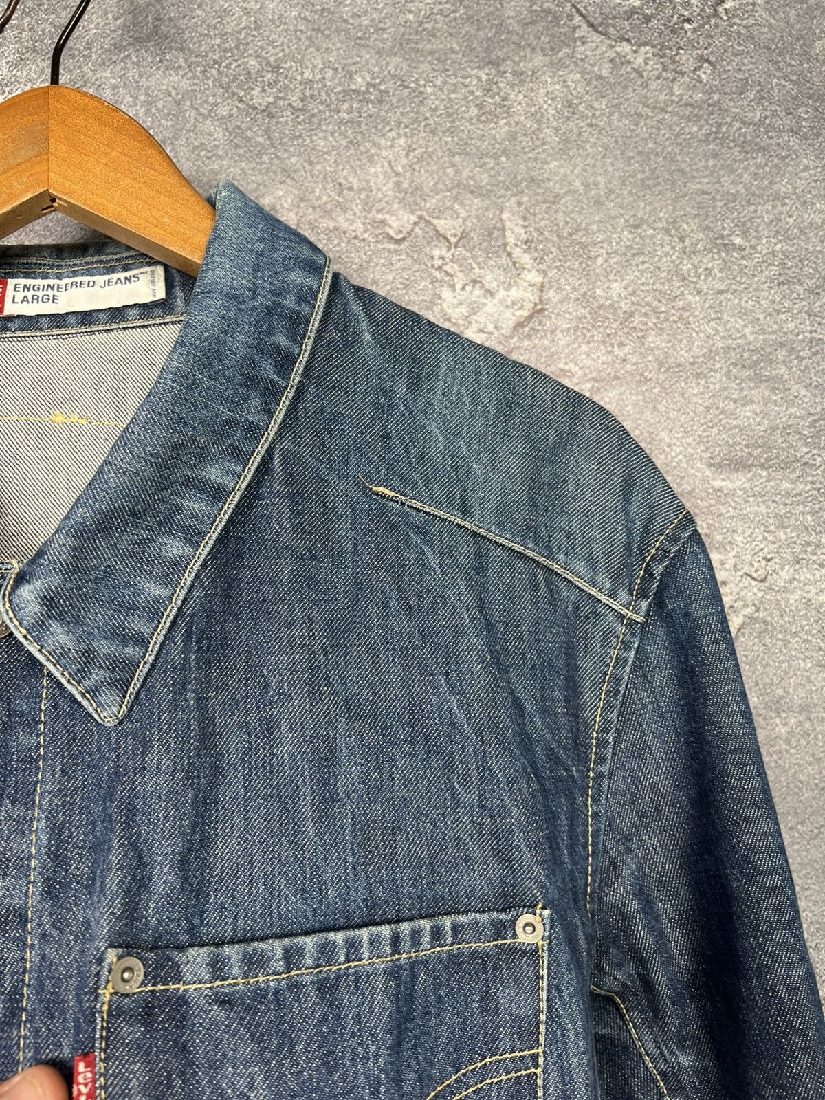 Levi's Vintage Levi’s Engineered Denim Jacket Size US L / EU 52-54 / 3 - 5 Thumbnail