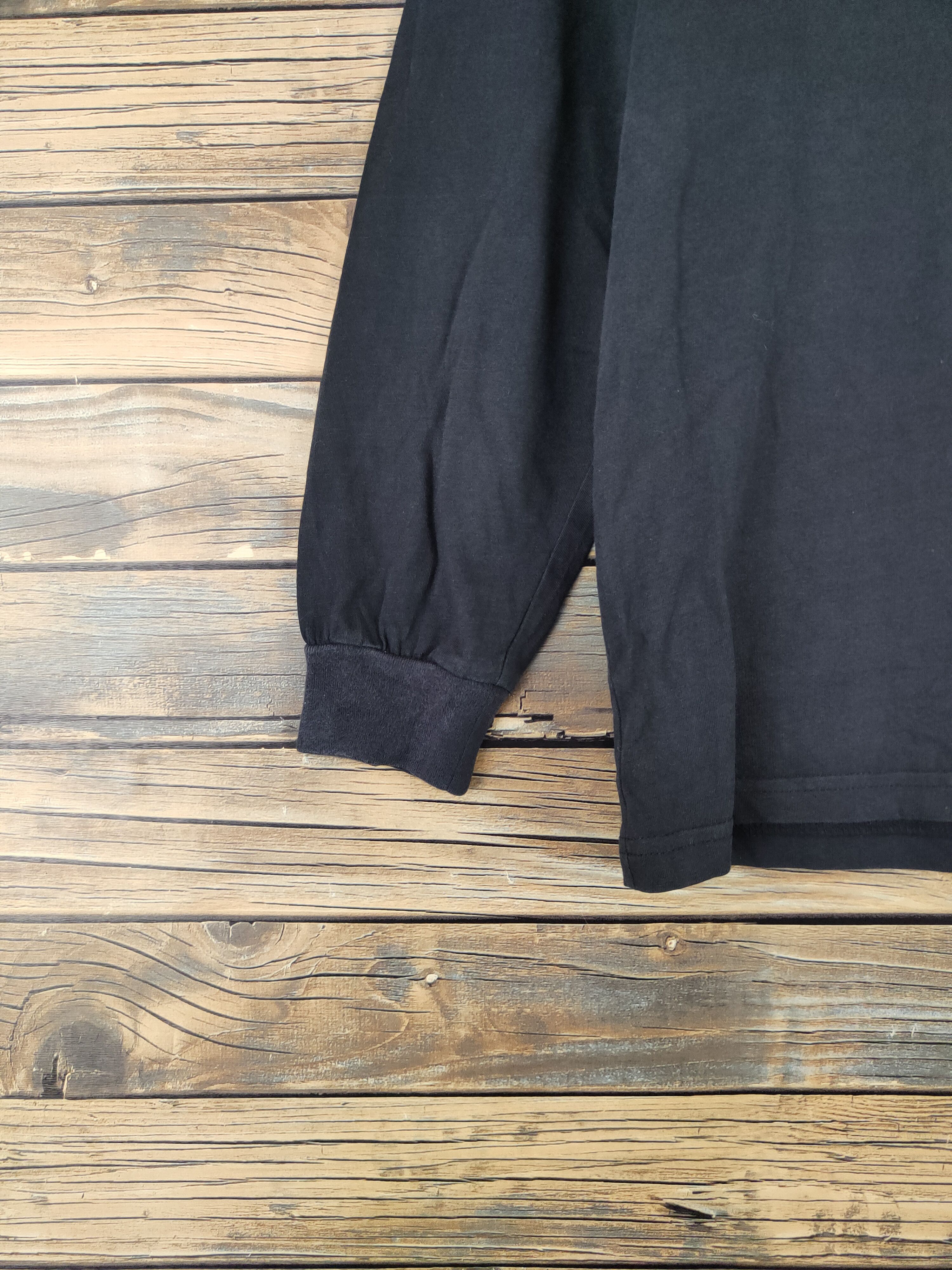 Nike Nike Black Long Sleeve vintage #W2046 Size M / US 6-8 / IT 42-44 - 4 Thumbnail