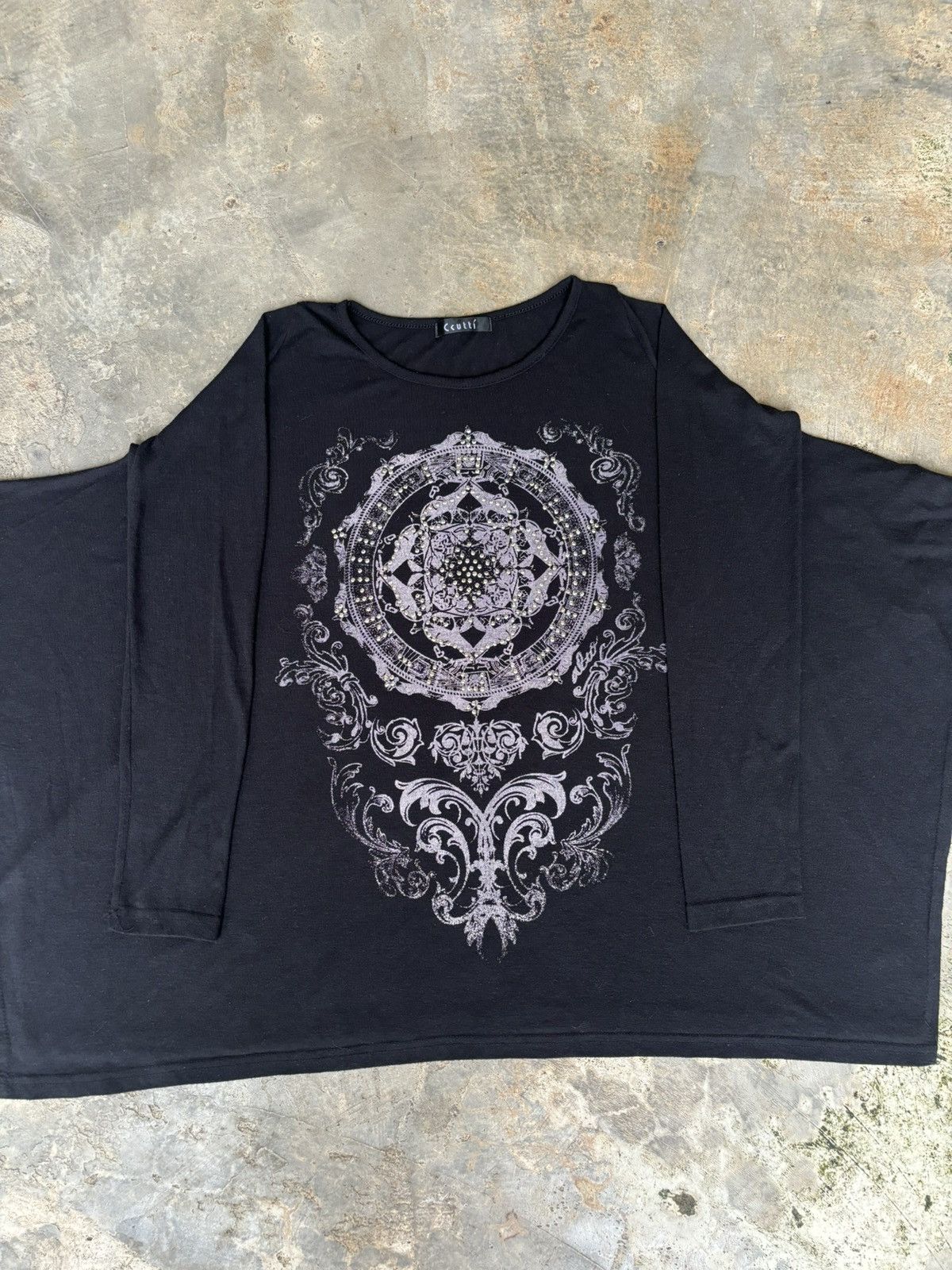 20471120 × Japanese Brand Opium Ccutti Punk style Over Size Longsleeve Size ONE SIZE - 3 Thumbnail