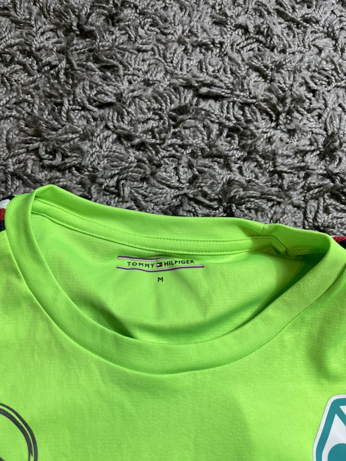 Mercedes-Benz × Tommy Hilfiger TOMMY HILFIGER x MERCEDES PETRONAS RACING ADULT T-SHIRT Size US M / EU 48-50 / 2 - 3 Thumbnail