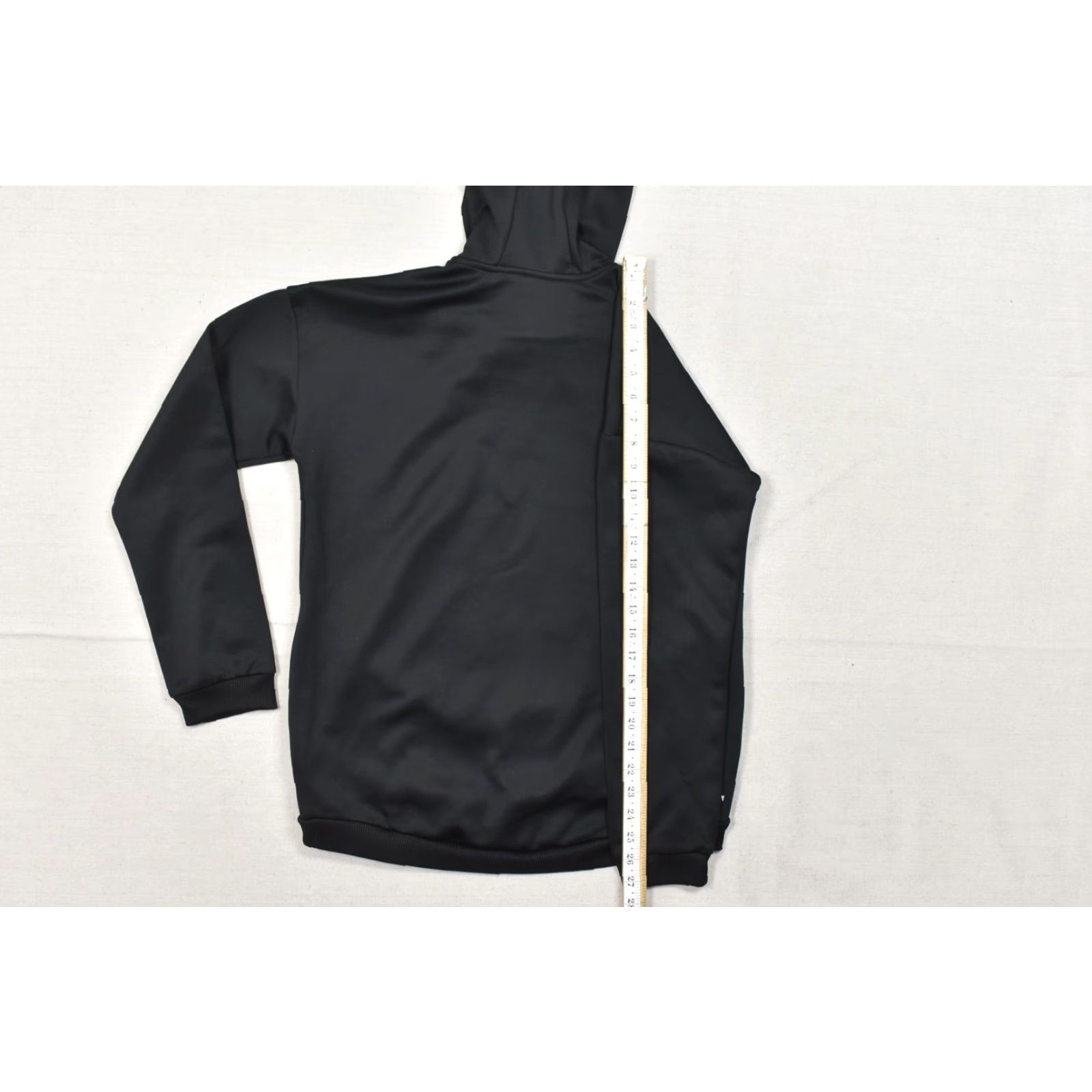 Adidas Adidas Women's S Black Aeroready Fleece Hoodie Pullover Logo Sweatshirt Size S / US 4 / IT 40 - 4 Thumbnail