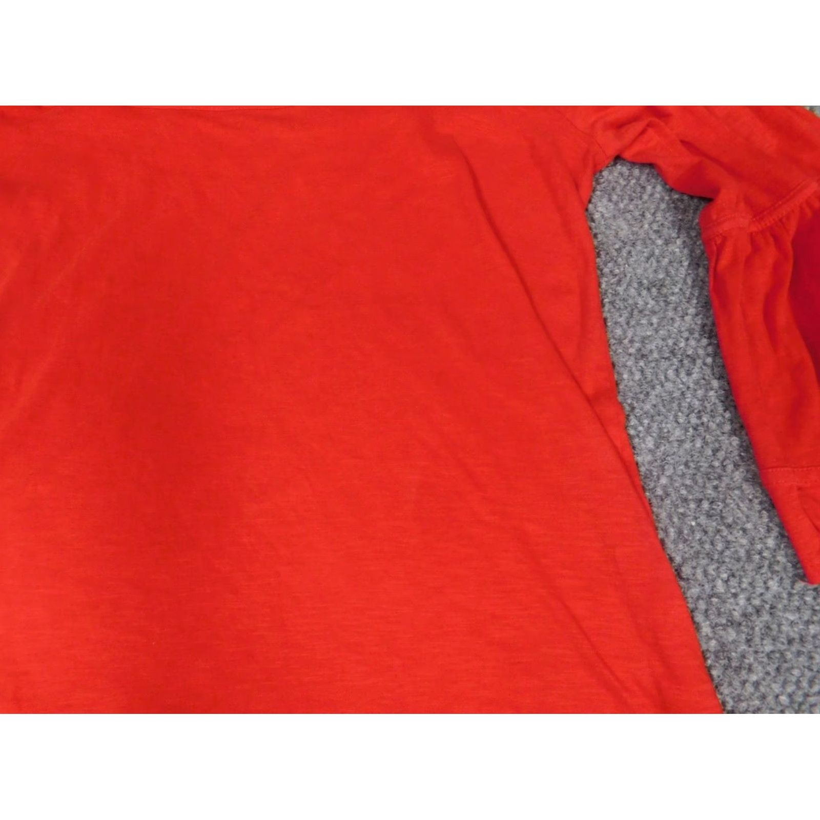 Ann Taylor Loft Ann Taylor Loft Red Bell Sleeve Cotton Blouse M Women Long Sleeve Casual Pullover Ruffle 100% Cotton Regular Size M Size M / US 6-8 / IT 42-44 - 5 Thumbnail