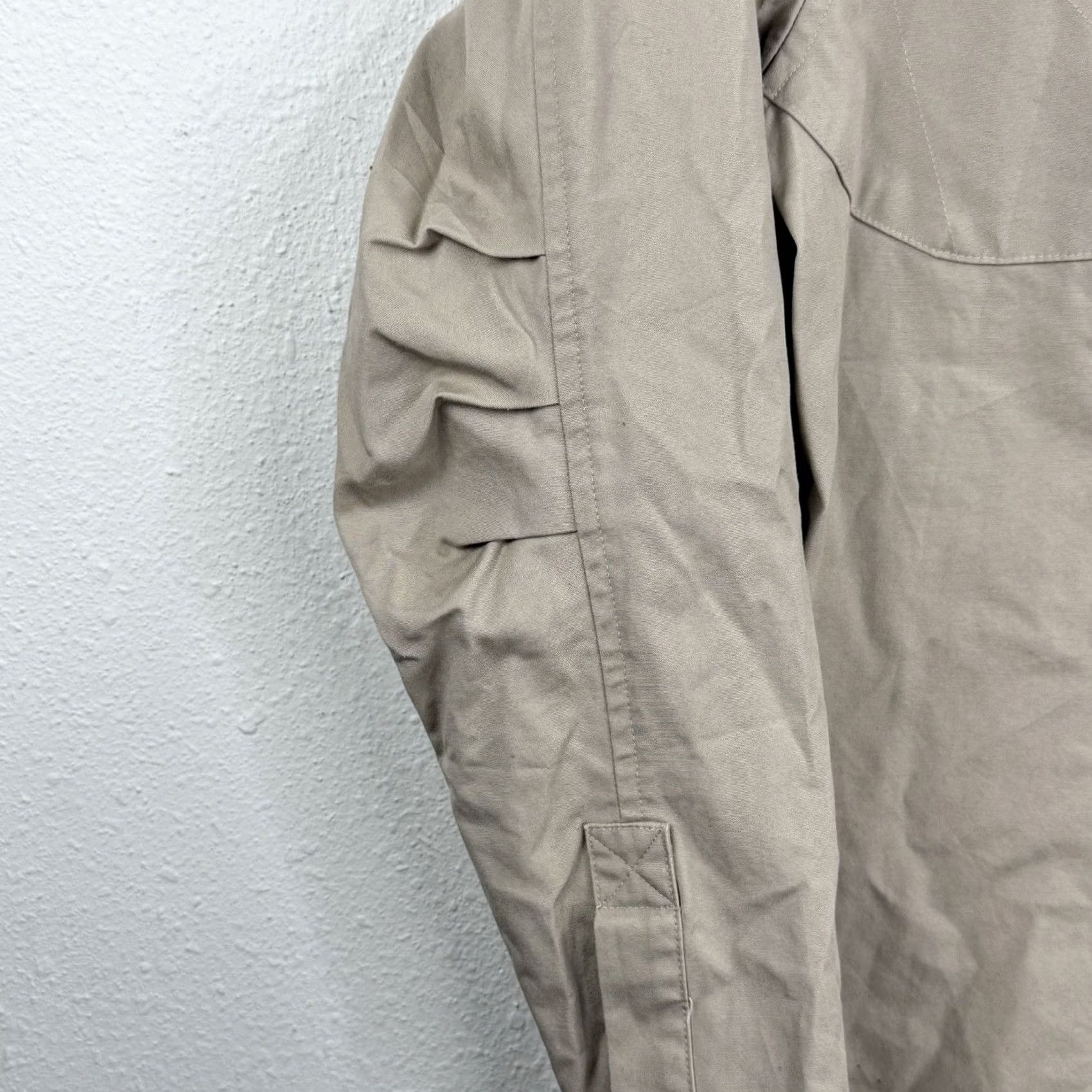 Filson Filson Shirt Womens Small Beige Canvas Long Sleeve Button Up Pocket Workwear Casual Size S / US 4 / IT 40 - 5 Thumbnail