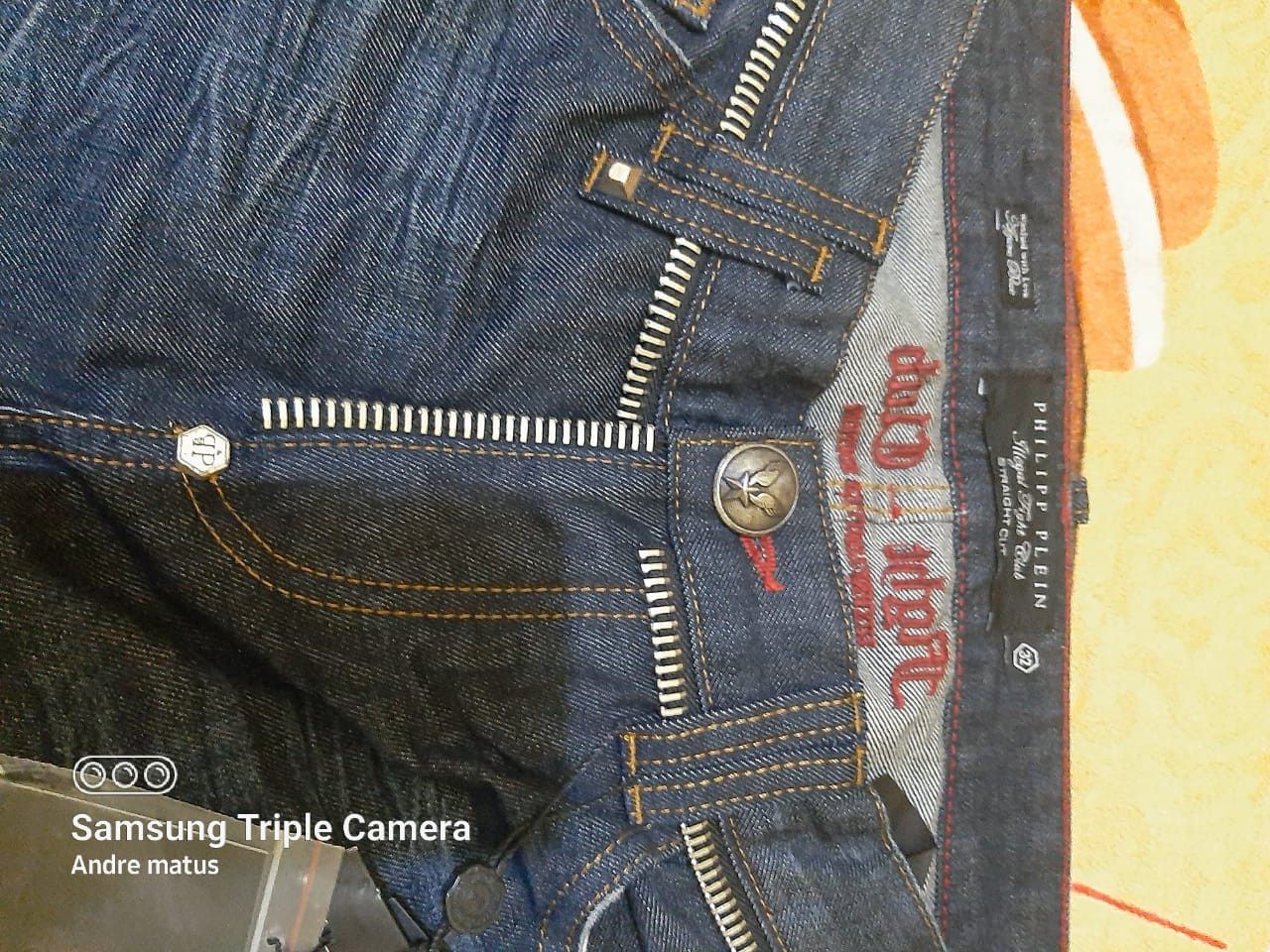 Philipp Plein Philippe Plein Azure blue denim Size US 32 / EU 48 - 4 Thumbnail