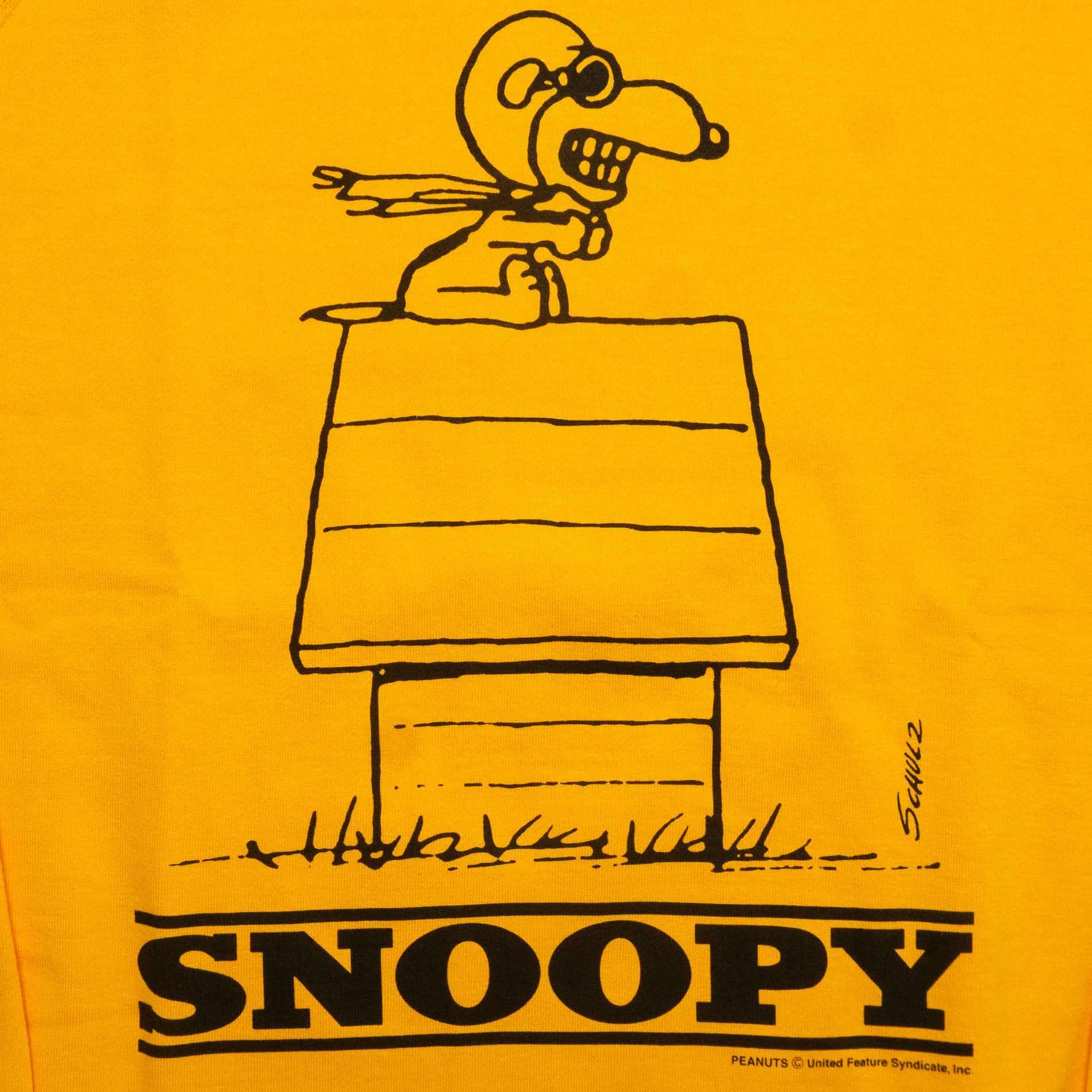 Peanuts Makers x Peanuts "FLYING ACE" Loopwheel Sweatshirt | XXL Size US XXL / EU 58 / 5 - 3 Thumbnail