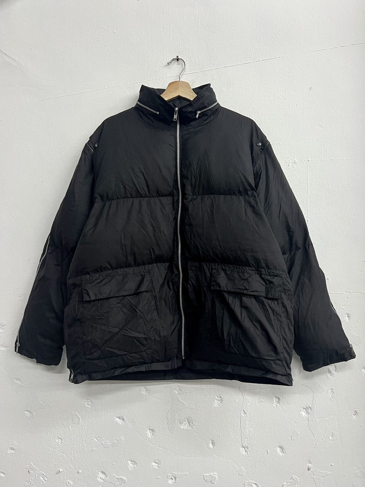 Yohji Yamamoto A.A.R YOHJI YAMAMOTO DETACHABLE PUFFER JACKET Size US L / EU 52-54 / 3 - 4 Thumbnail