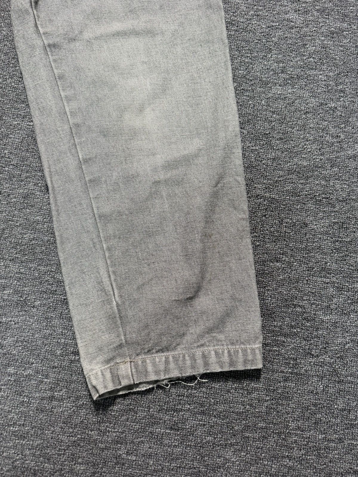 Fubu FUBU Girls Size 14 26x26 Gray Carpenter Cargo Jeans Y2K Size 26" / US 2 / IT 38 - 7 Thumbnail