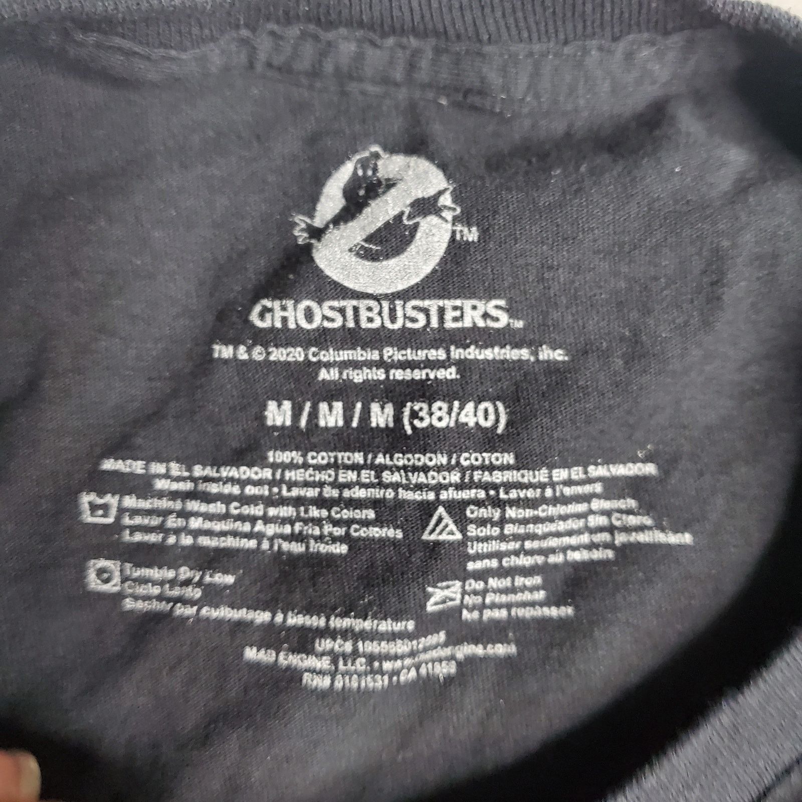 Other Ghostbusters Graphic T Shirt Black Short Sleeve Mens Size M Size US M / EU 48-50 / 2 - 3 Thumbnail