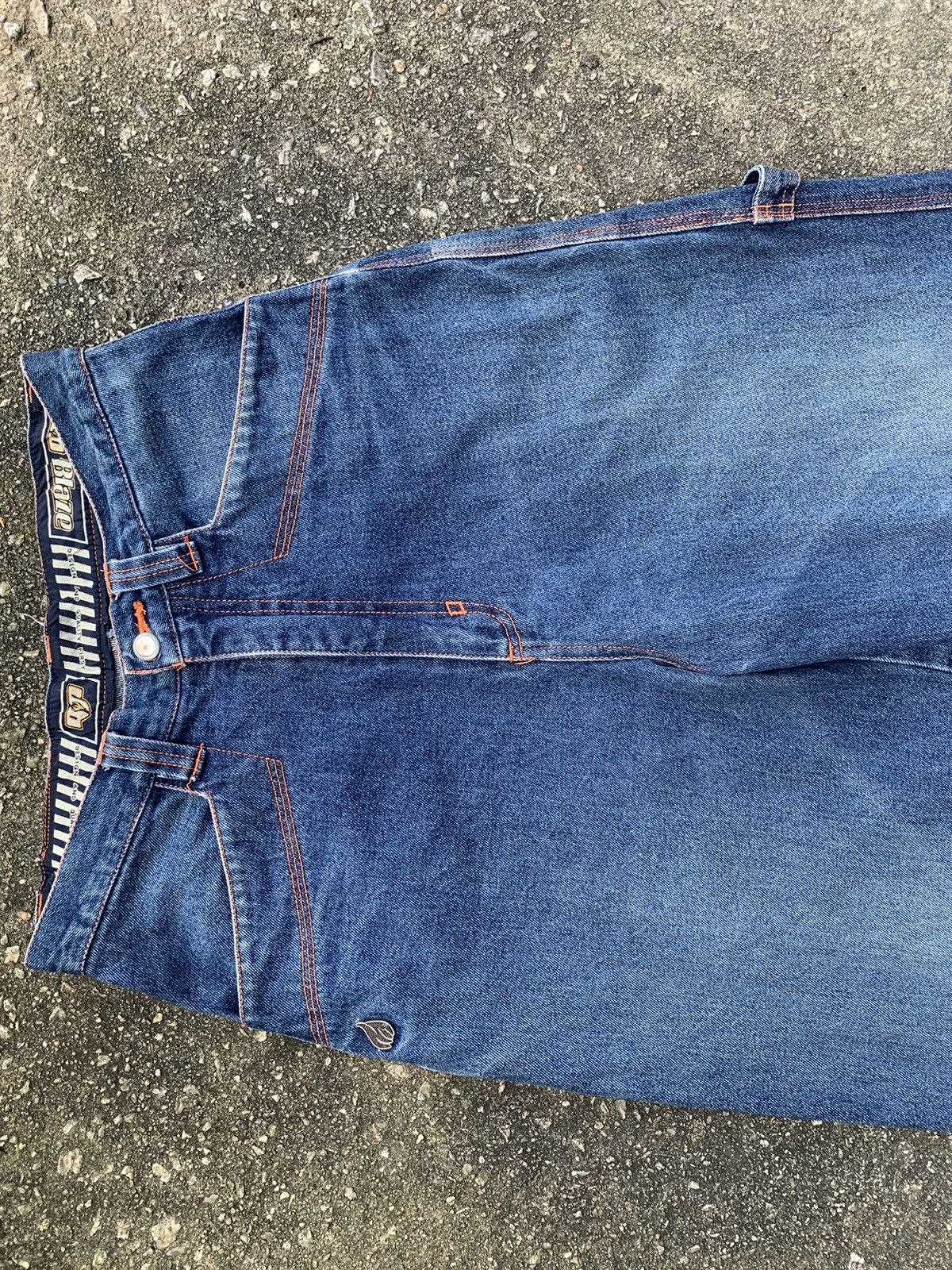 Vintage Vintage Johnny Blaze Baggy Denim Jeans Size US 29 - 9 Thumbnail
