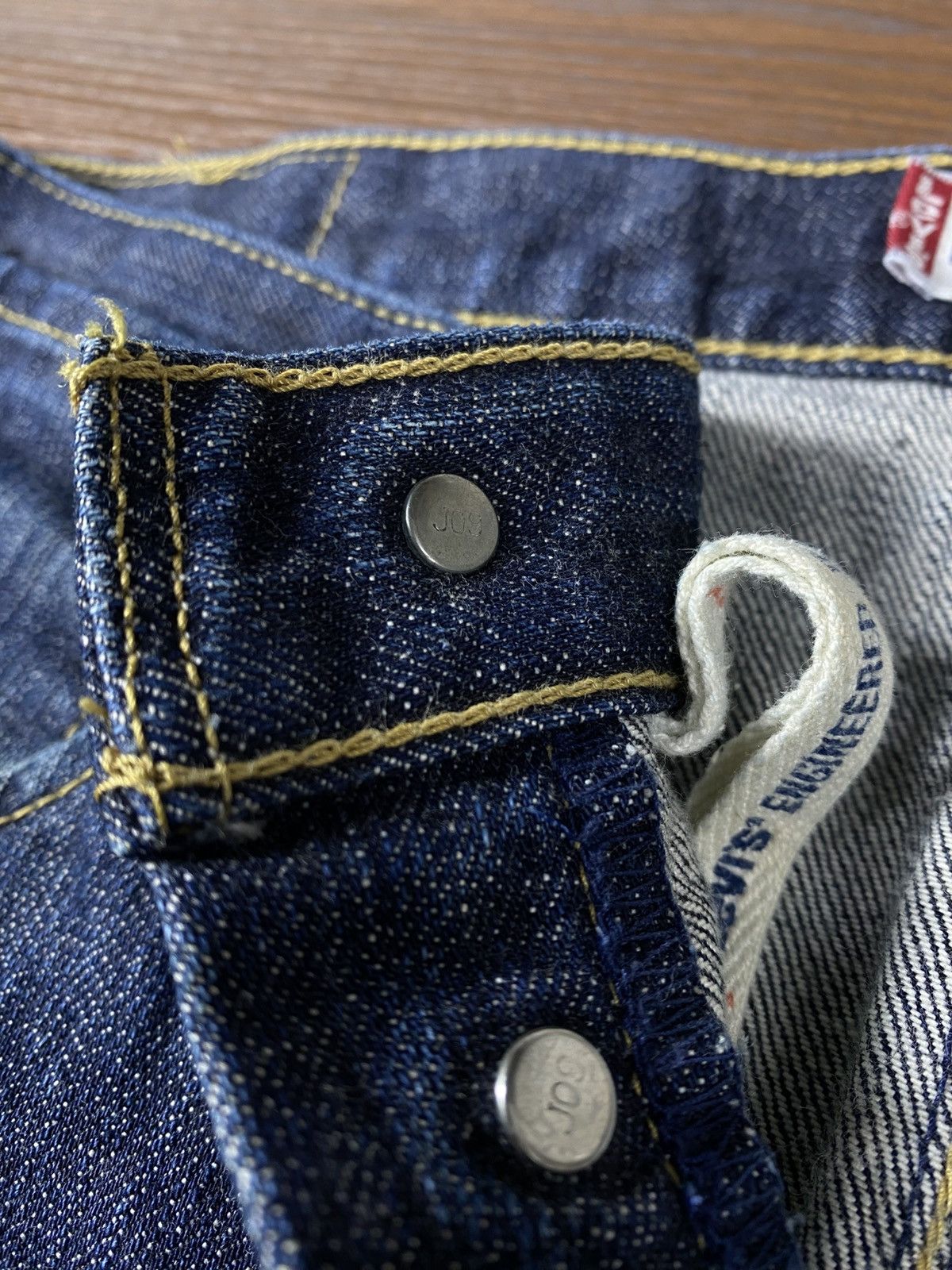 Engineered Garments × Levi's Levi's engineered distressed jeans pants Size US 33 - 5 Thumbnail