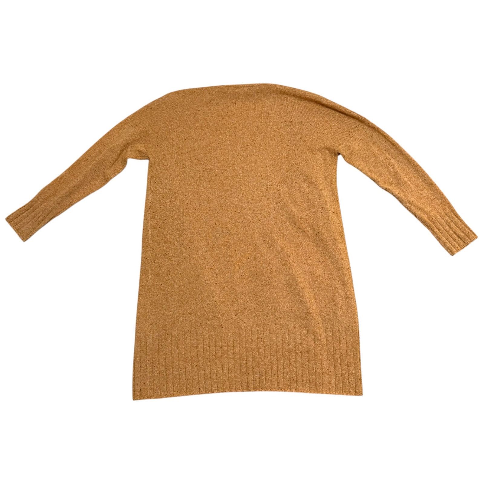 Garnet Hill Enid Patch Pocket Cashmere Cardigan Sweater XS
