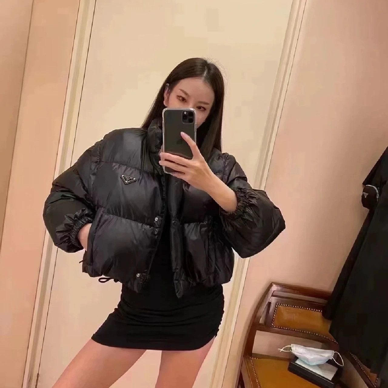 Prada Re-Nylon Removable Sleeve Down Jacket - dmc