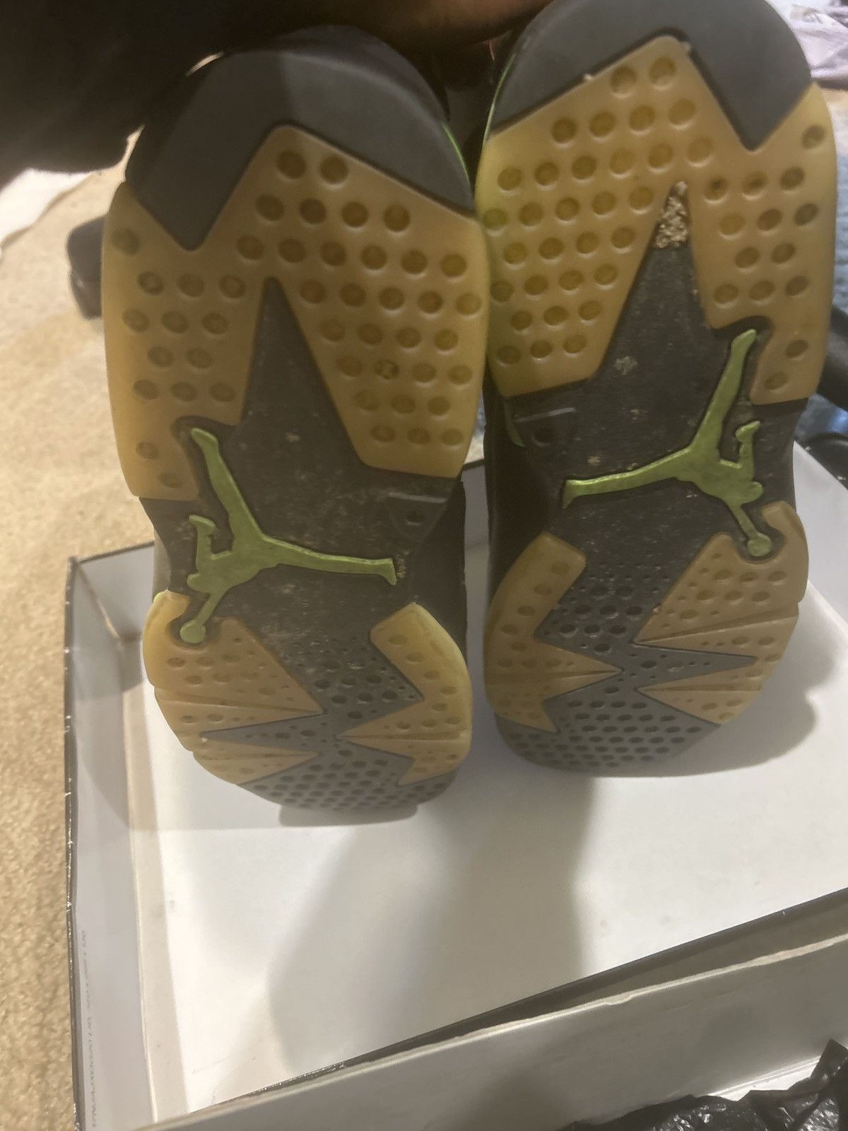 Jordan Brand Jordan 6 Retro Electric Green Size US 11.5 / EU 44-45 - 6 Thumbnail