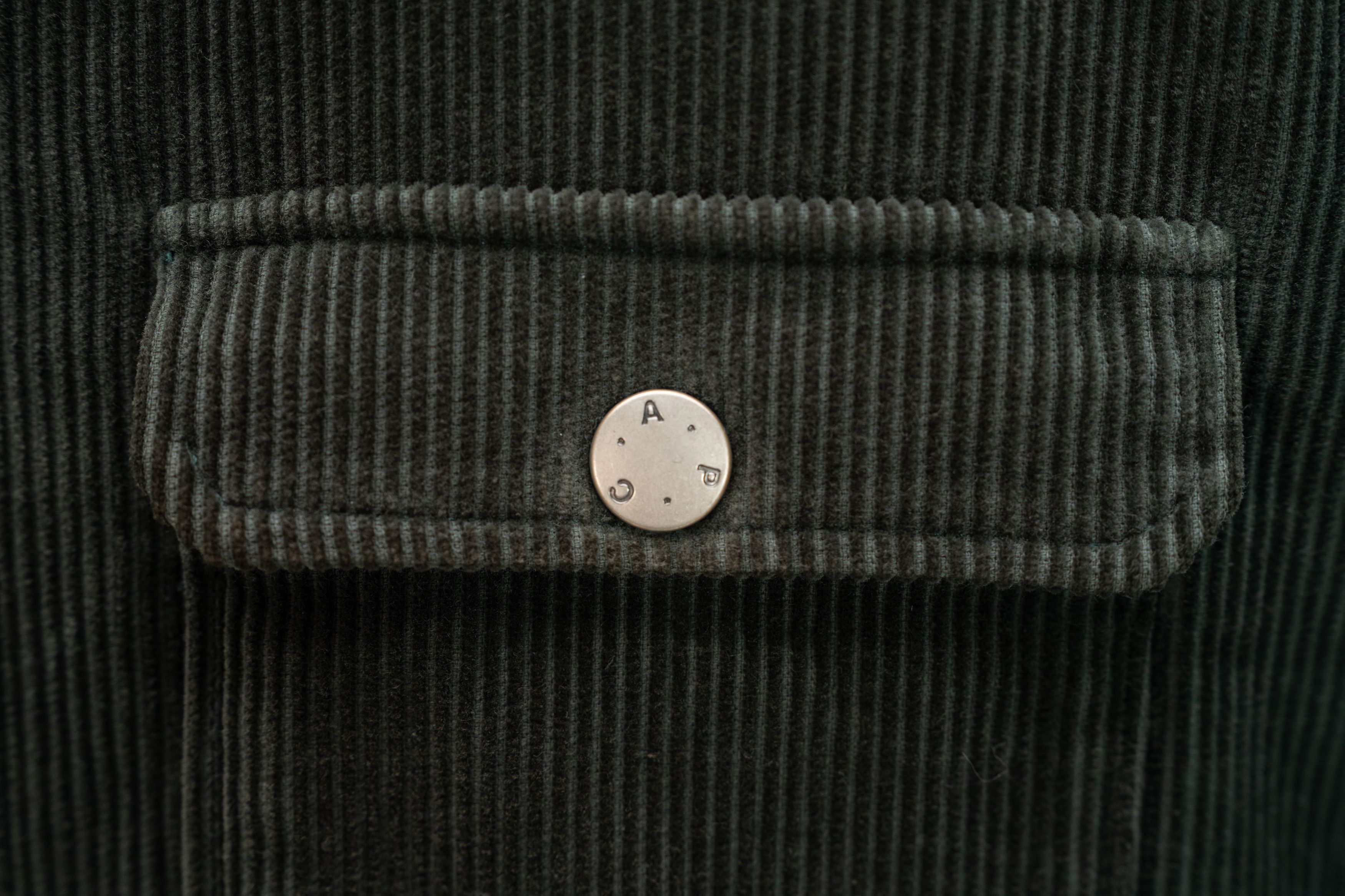A.P.C. A.P.C. Corduroy Alex Jacket in Dark Green Size US S / EU 44-46 / 1 - 3 Thumbnail