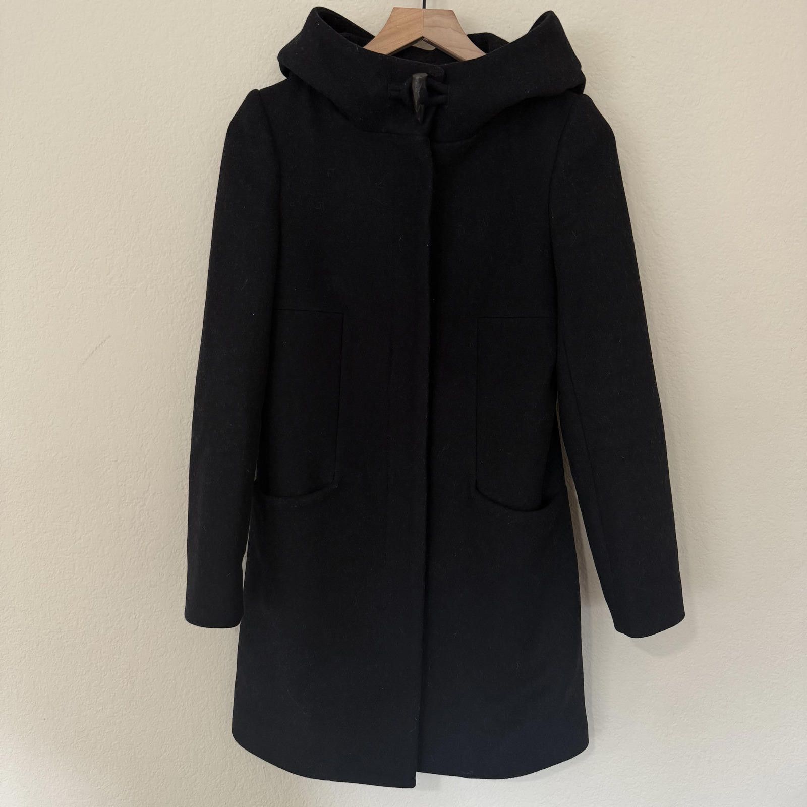 Other Babaton Coat Women's XXS Black Virgin Wool Cashmere Blend Size XXS / US 00 / IT 34 - 1 Thumbnail