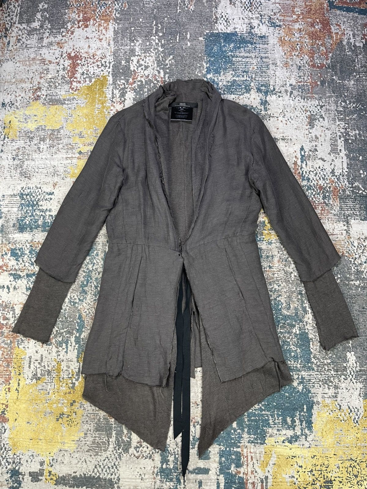 Dirain Dirain Judgement Of Mind 2D Shadow Waterfall Cardigan Size US S / EU 44-46 / 1 - 2 Thumbnail