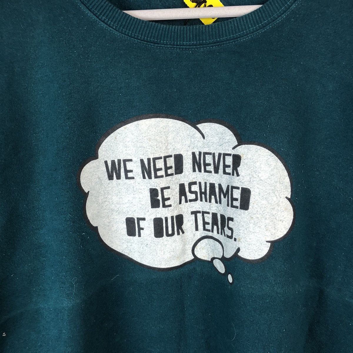 Homespun Knitwear × Japanese Brand T Graphics Green sweatshirt #A2062 Size M / US 6-8 / IT 42-44 - 9 Thumbnail