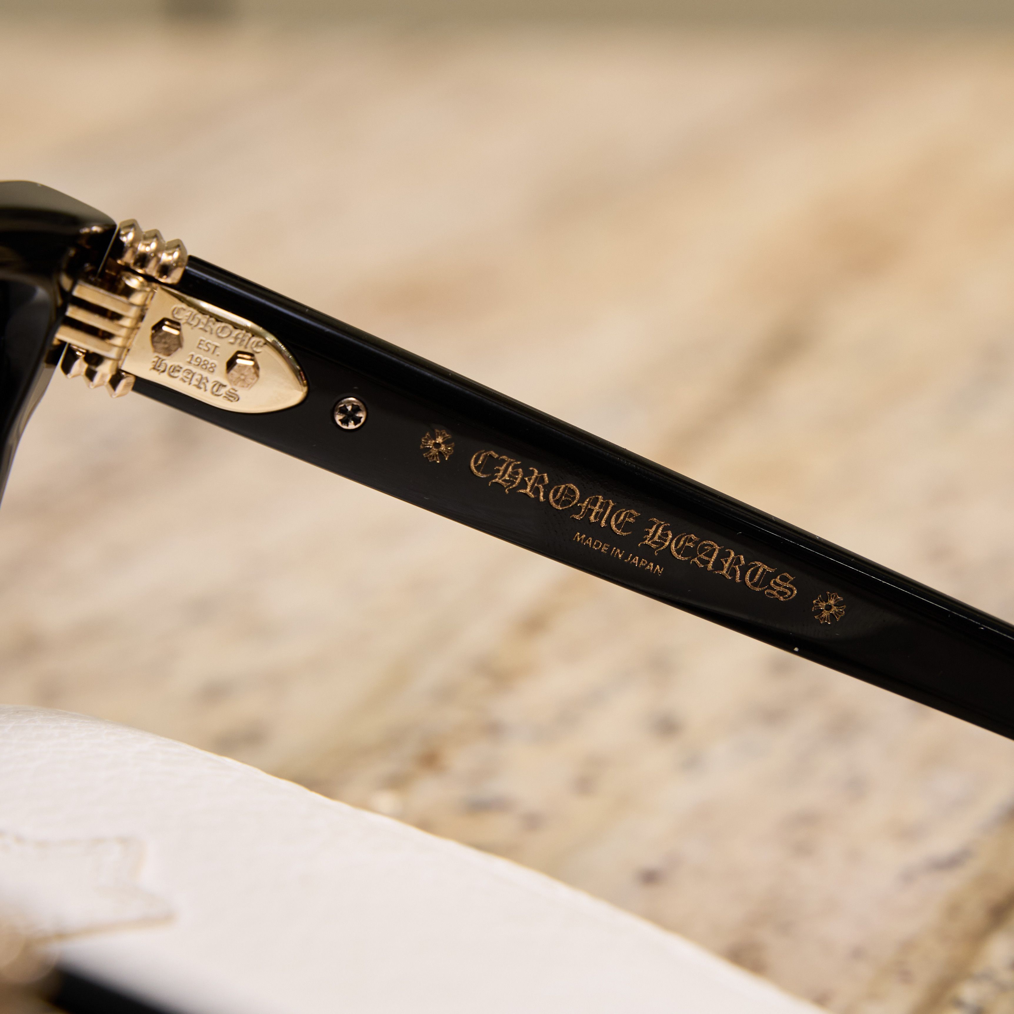Chrome Hearts CHROME HEARTS TRITITSAGAIN BLACK/18KGP-SUN Size ONE SIZE - 6 Thumbnail