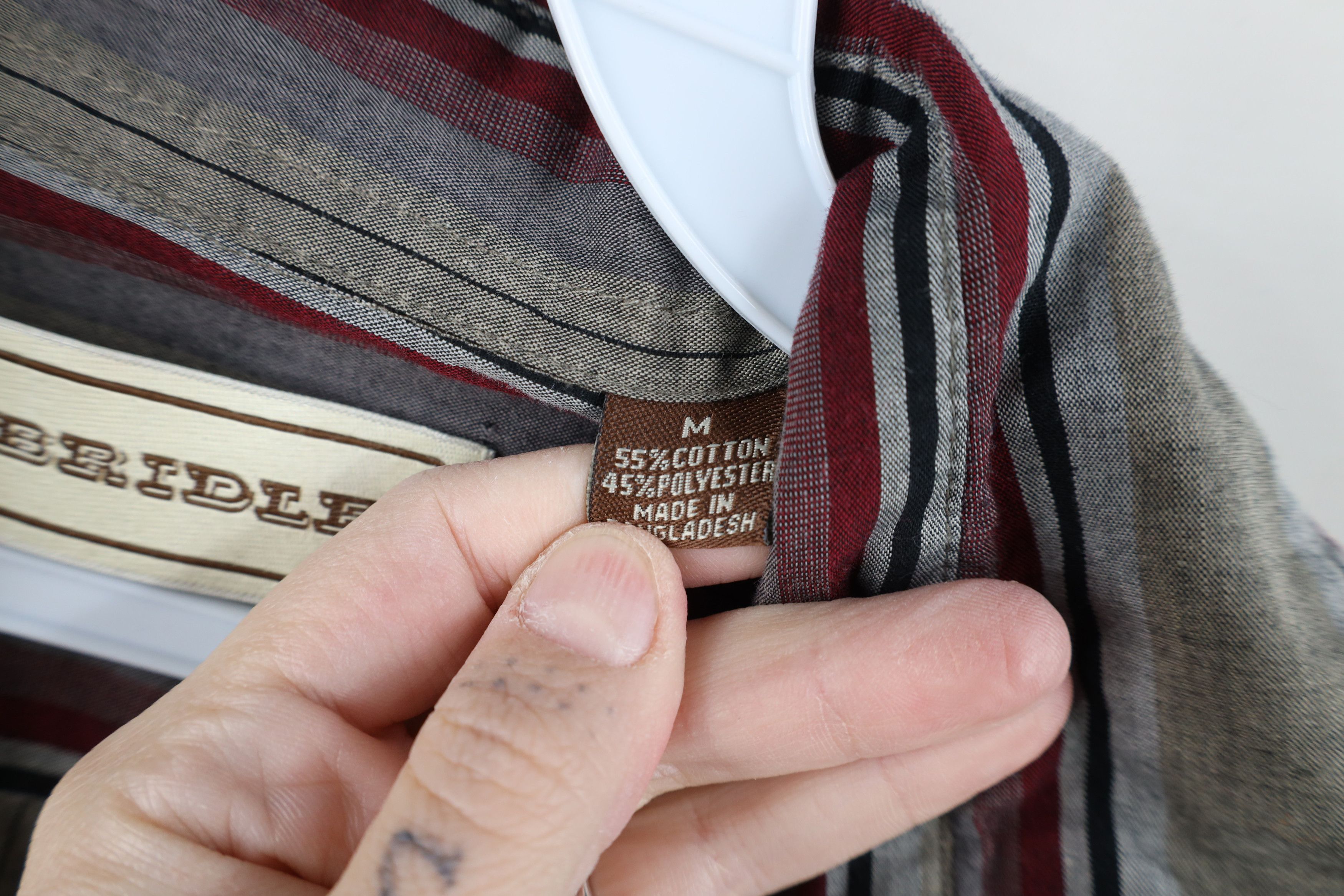 Vintage Vintage 90s Streetwear Western Striped Snap Button Shirt Size US M / EU 48-50 / 2 - 8 Thumbnail