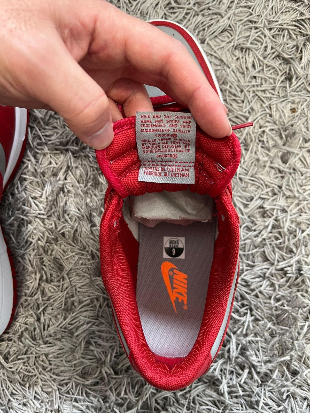 Nike Nike dunk low UNLV Size US 9 / EU 42 - 6 Thumbnail
