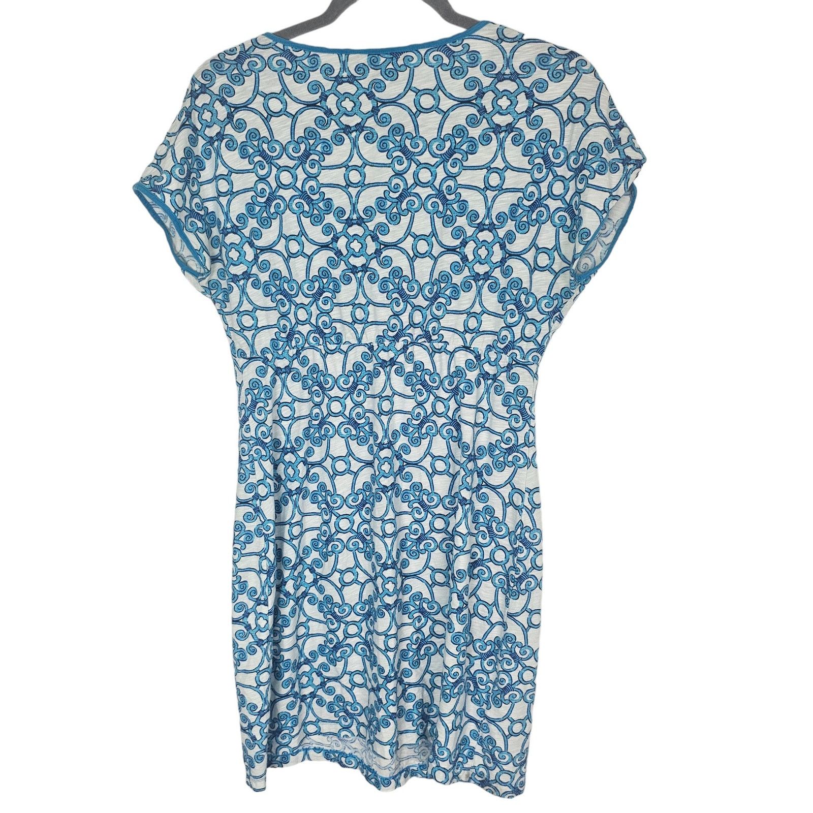 Tommy Bahama Tommy Bahama Womens Geometric Print Mini Dress Size S Resort Size S / US 4 / IT 40 - 7 Thumbnail