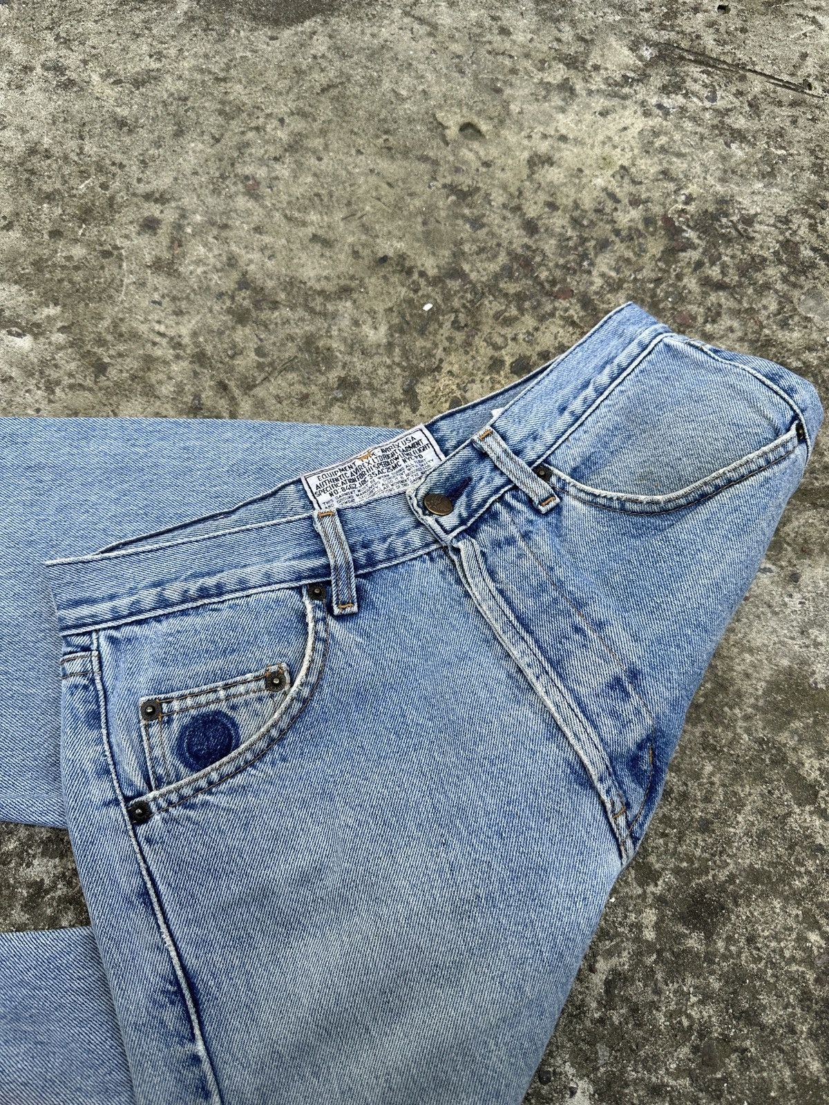 Avirex × Vintage Vintage Avirex Jeans Casual Streetwear USA Baggy Rare Hype Size US 29 - 4 Thumbnail