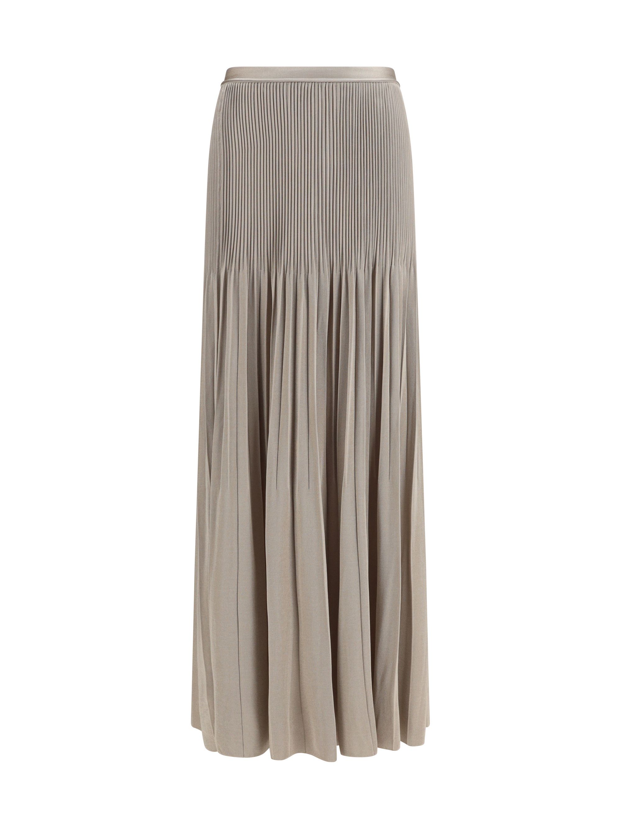 Giorgio Armani Pleated viscose Skirt Size 28" / US 6 / IT 42 - 1 Thumbnail