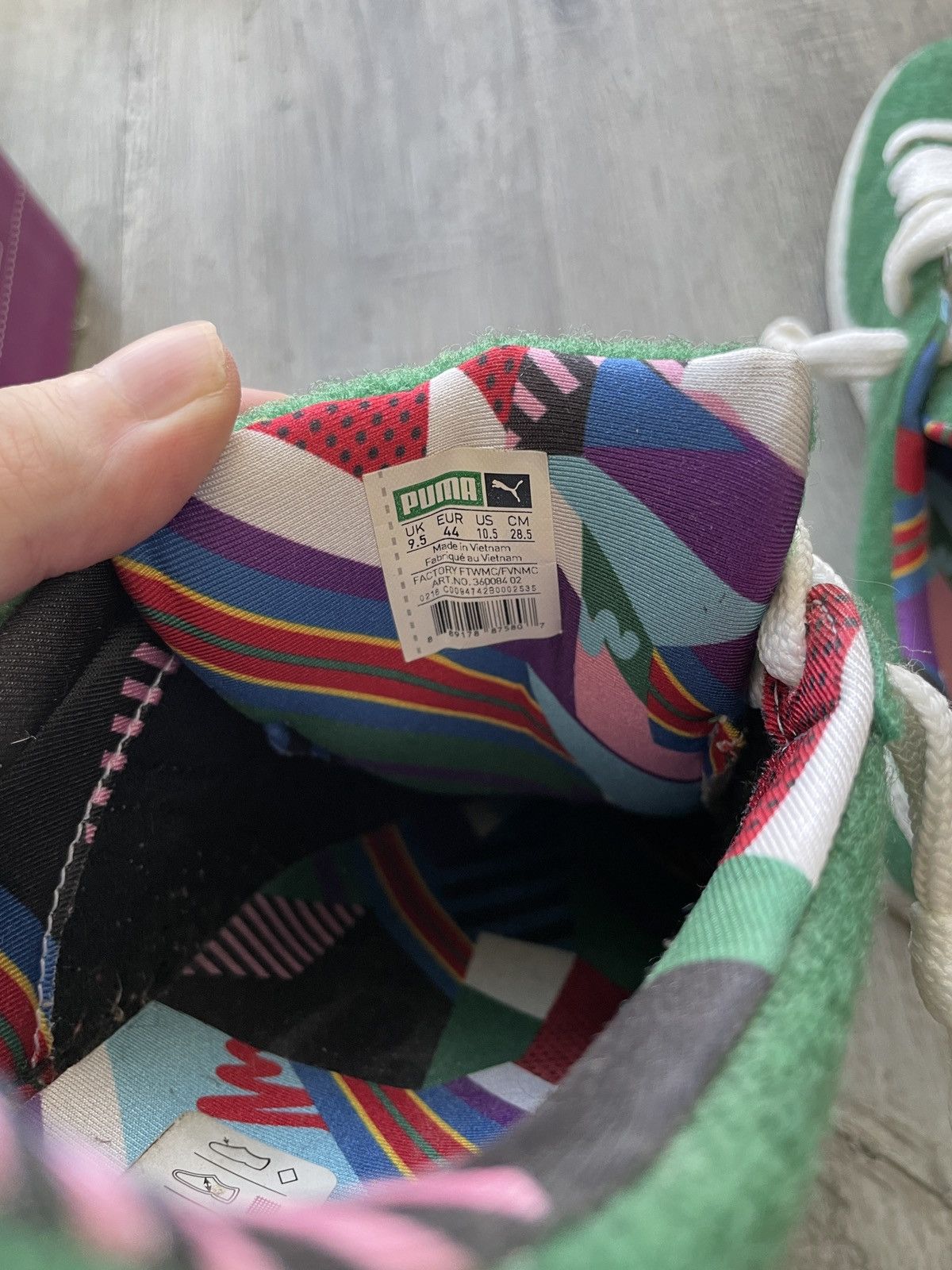 Dee And Ricky Dee & Ricky x Puma Men’s Basket Sneakers Size US 10.5 / EU 43-44 - 5 Thumbnail