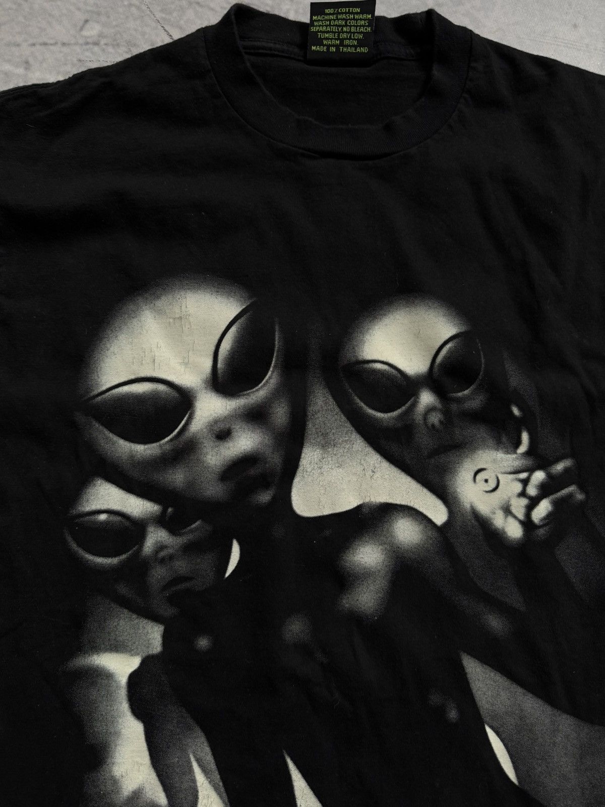 Vintage Vintage Alien two side big logo Size US L / EU 52-54 / 3 - 4 Thumbnail