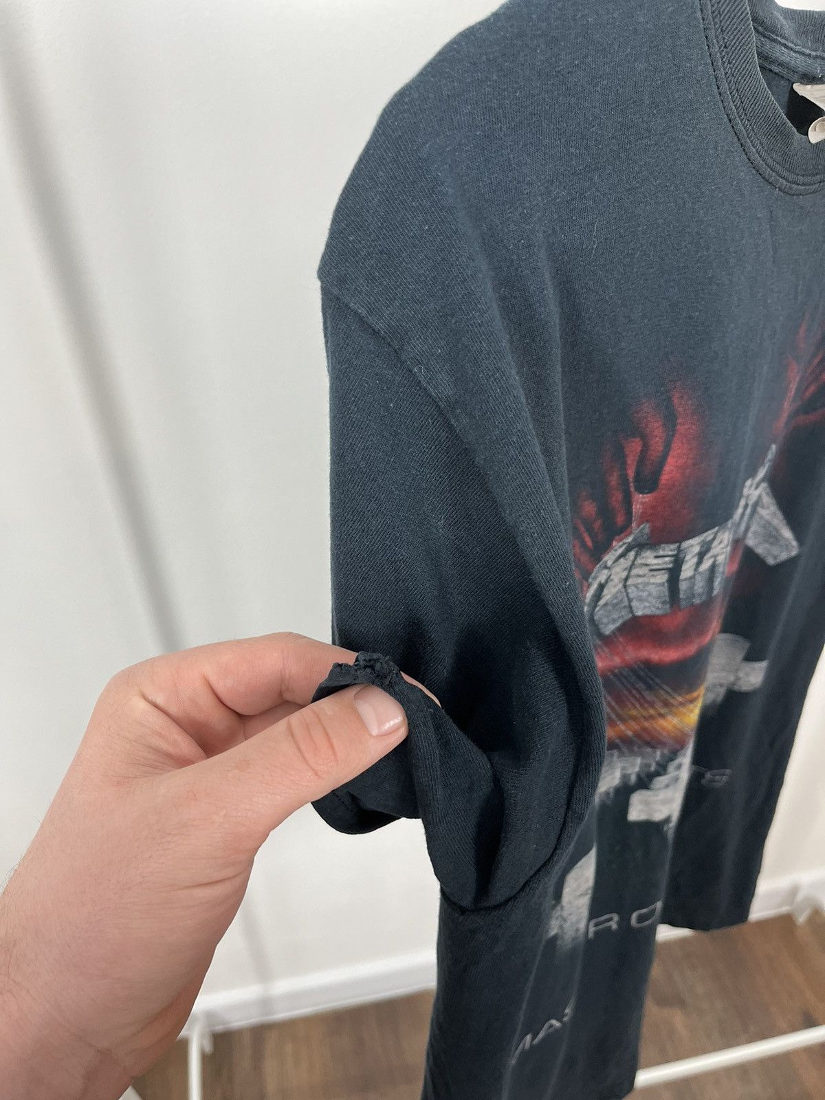 Band Tees × Metallica × Vintage Metallica Master of Puppers vintage T shirt Size US M / EU 48-50 / 2 - 7 Thumbnail