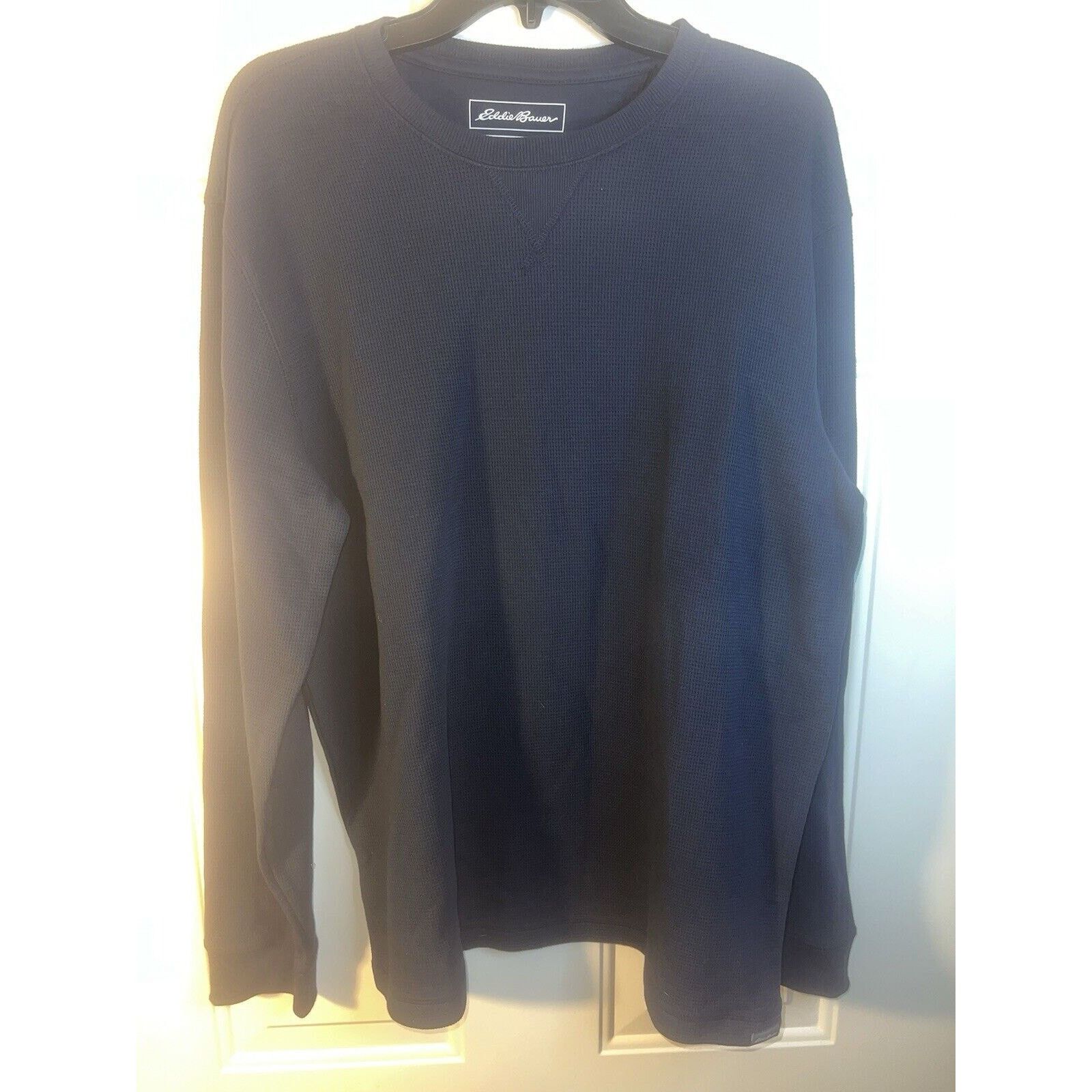 Eddie Bauer Eddie Bauer Thermal Shirt Navy Men’s Large Long Sleeve Tee Size US L / EU 52-54 / 3 - 1 Thumbnail