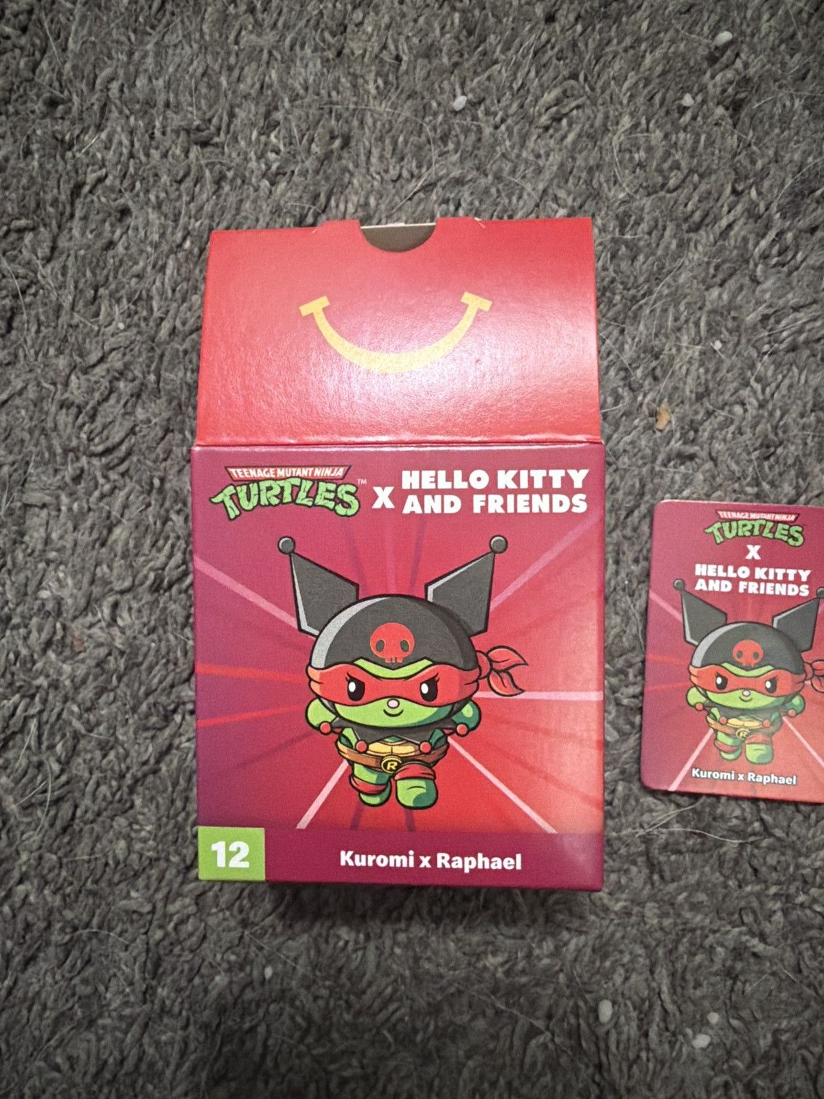 Nickelodeon TMNT X Hello Kitty And Friends Kuromi X Raphael Size ONE SIZE - 6 Thumbnail