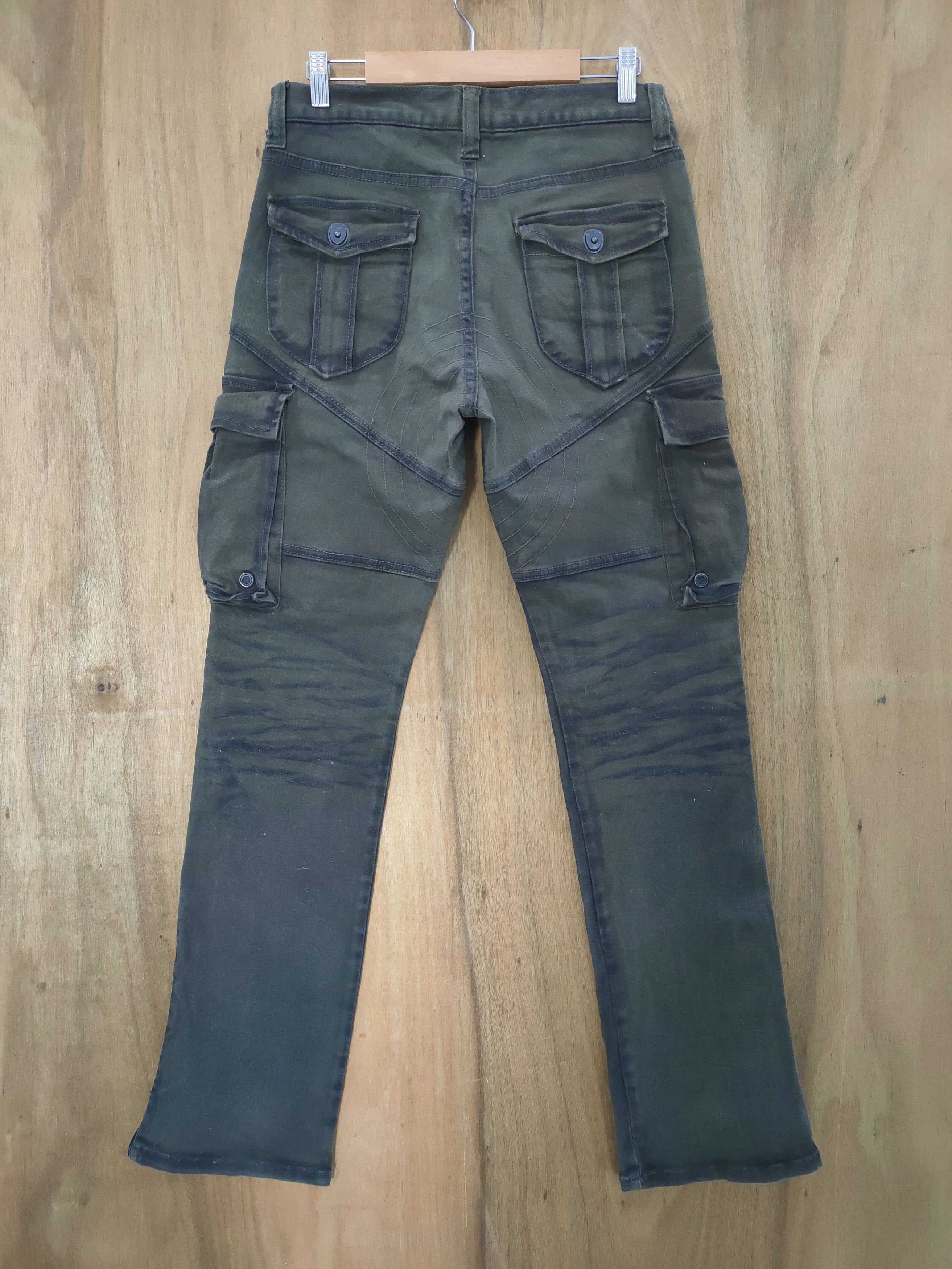Japanese Brand VINTAGE CAVARI A TIGER ART CARGO PANTS Size US 30 / EU 46 - 9 Thumbnail