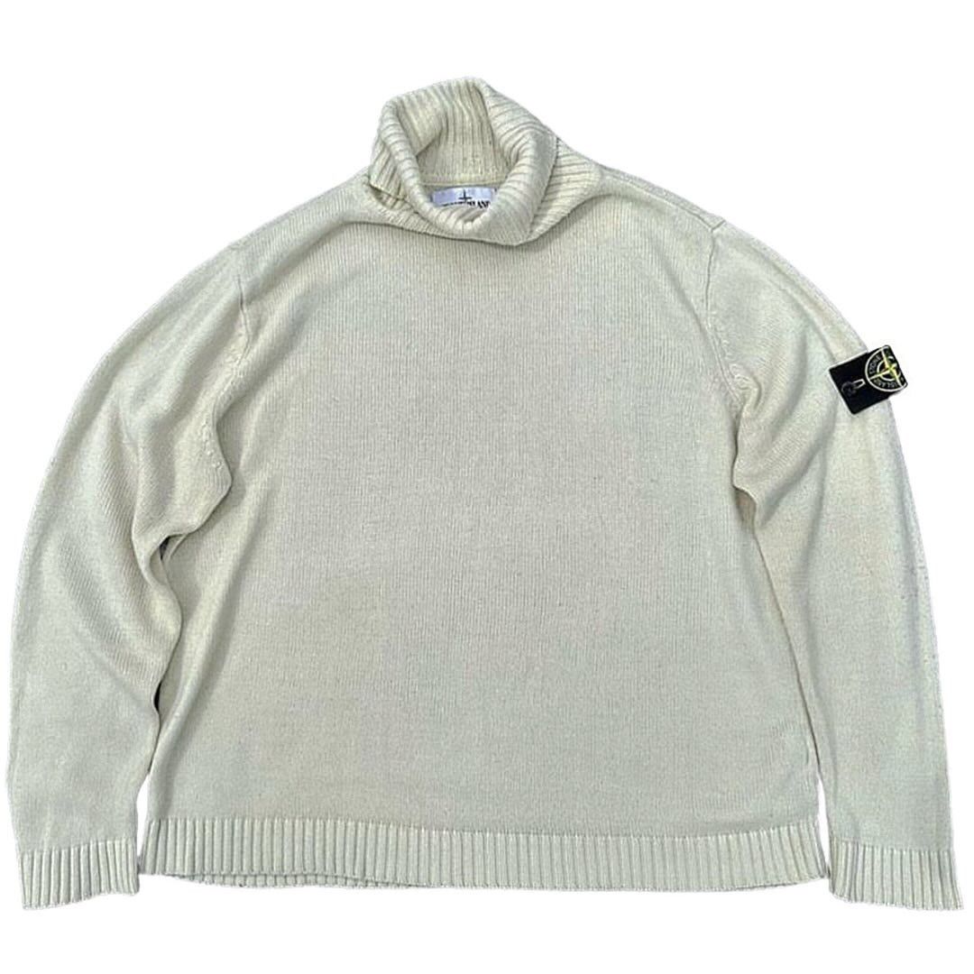 Stone Island Vintage Stone Island knit turtleneck | Grailed