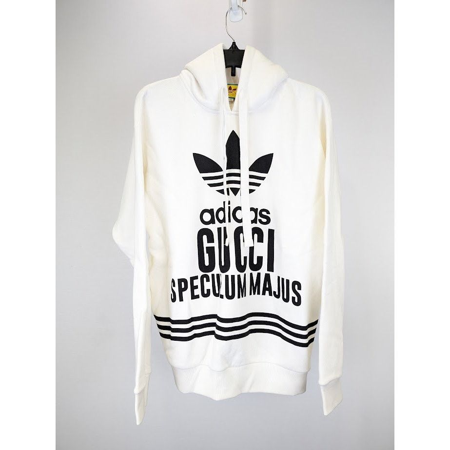 Adidas × Gucci o1rshd1 Hoodie in White Size US XS / EU 42 / 0 - 2 Thumbnail