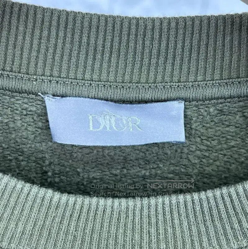 Dior Dior Green Cotton Men's Sweatshirt . Size US S / EU 44-46 / 1 - 3 Thumbnail