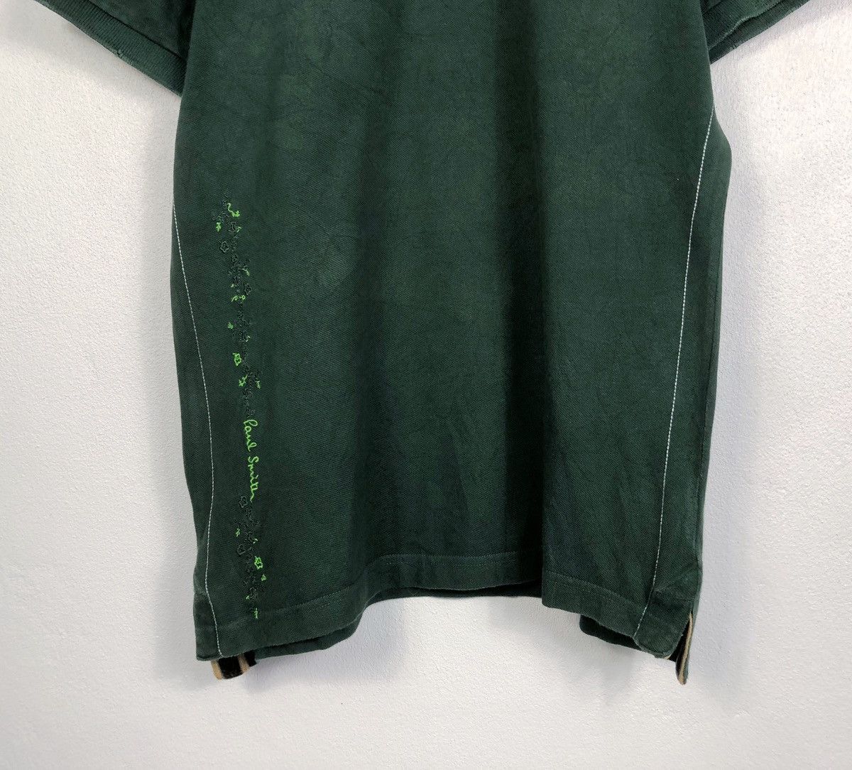 Designer × Paul Smith Rare Paul Smith Embroidered Polo Tee Size US L / EU 52-54 / 3 - 4 Thumbnail