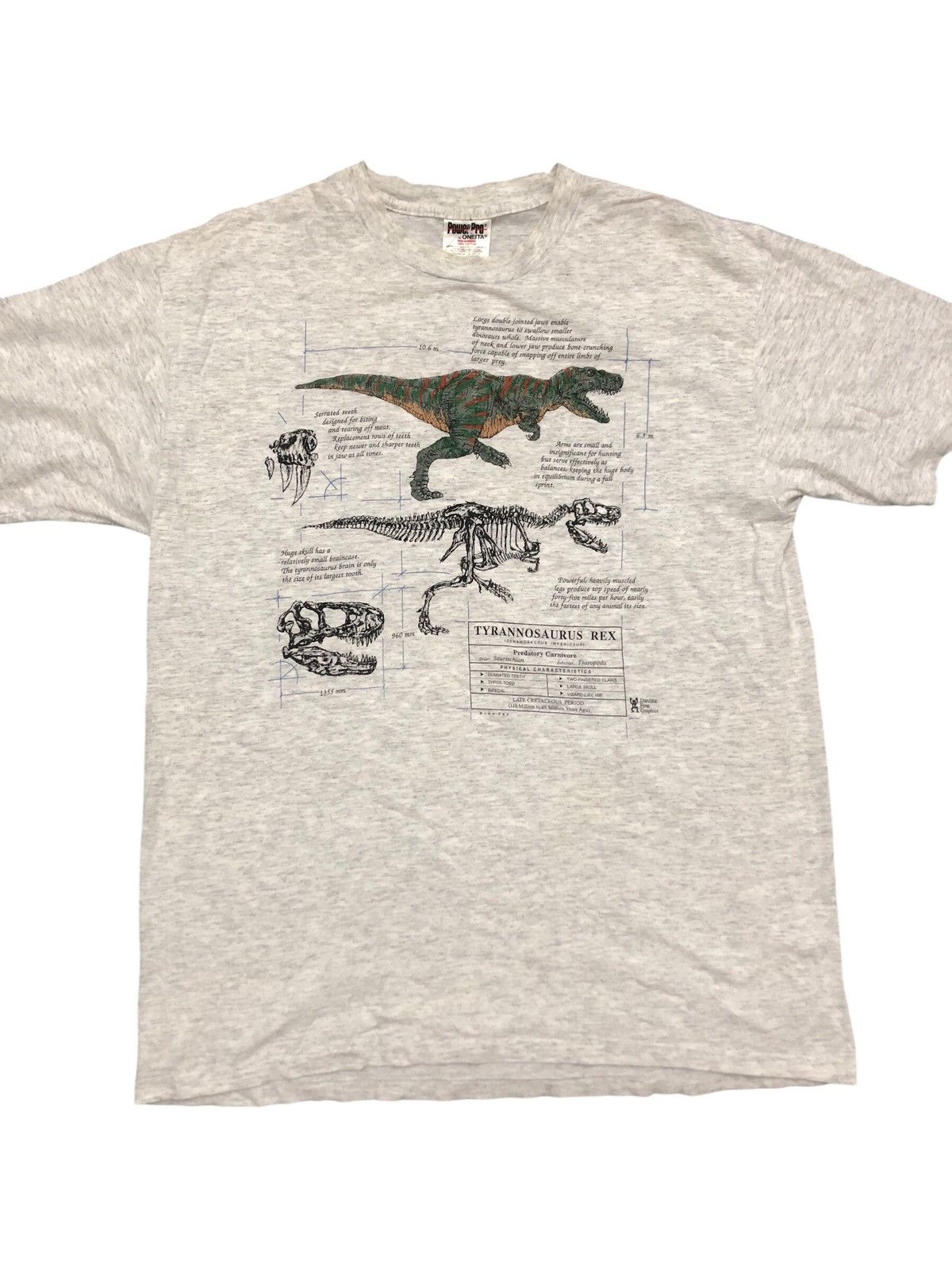 Japanese Brand × Vintage 🐲Men’s Vintage T-Shirt T-Rex Specification Size US L / EU 52-54 / 3 - 1 Thumbnail