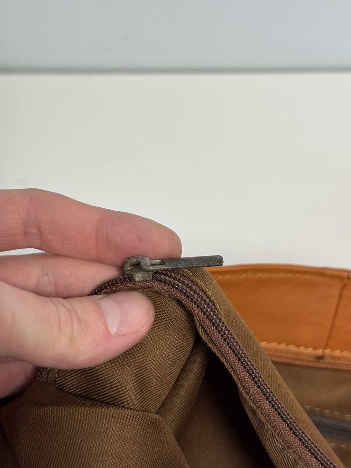 Genuine Leather Genuine leather crossbody shoulder bag Carmel color Size ONE SIZE - 17 Thumbnail