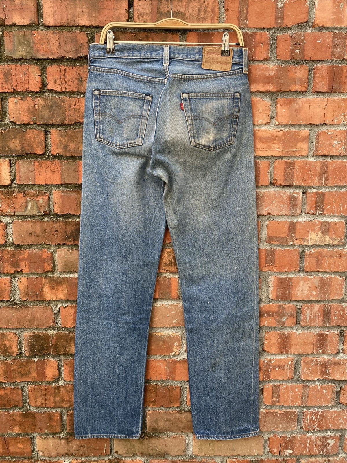 Levi's × Levi's Vintage Clothing × Vintage W32x33 Vintage levi's 501 made in USA faded Size US 32 / EU 48 - 2 Thumbnail