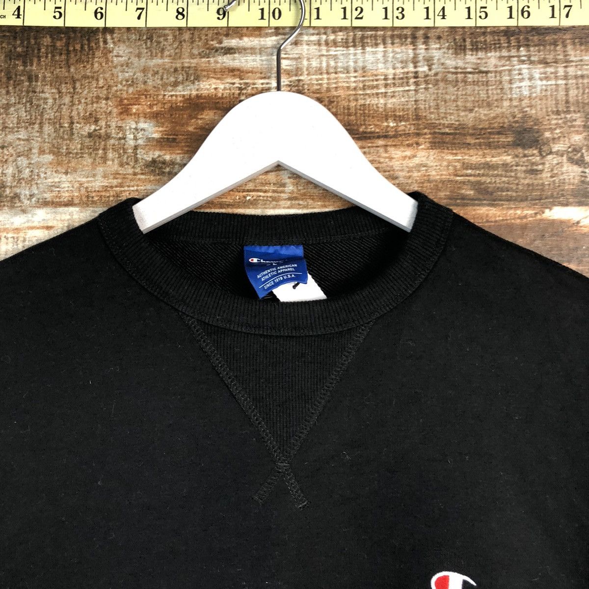 Champion × Vintage Champion vintage Black Sweatshirt #A2516 Size US S / EU 44-46 / 1 - 4 Thumbnail