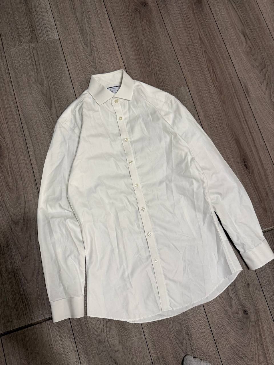 Charles Tyrwhitt charles tyrwhitt shirt mens white 15/33 Super slim fit Size US S / EU 44-46 / 1 - 2 Thumbnail