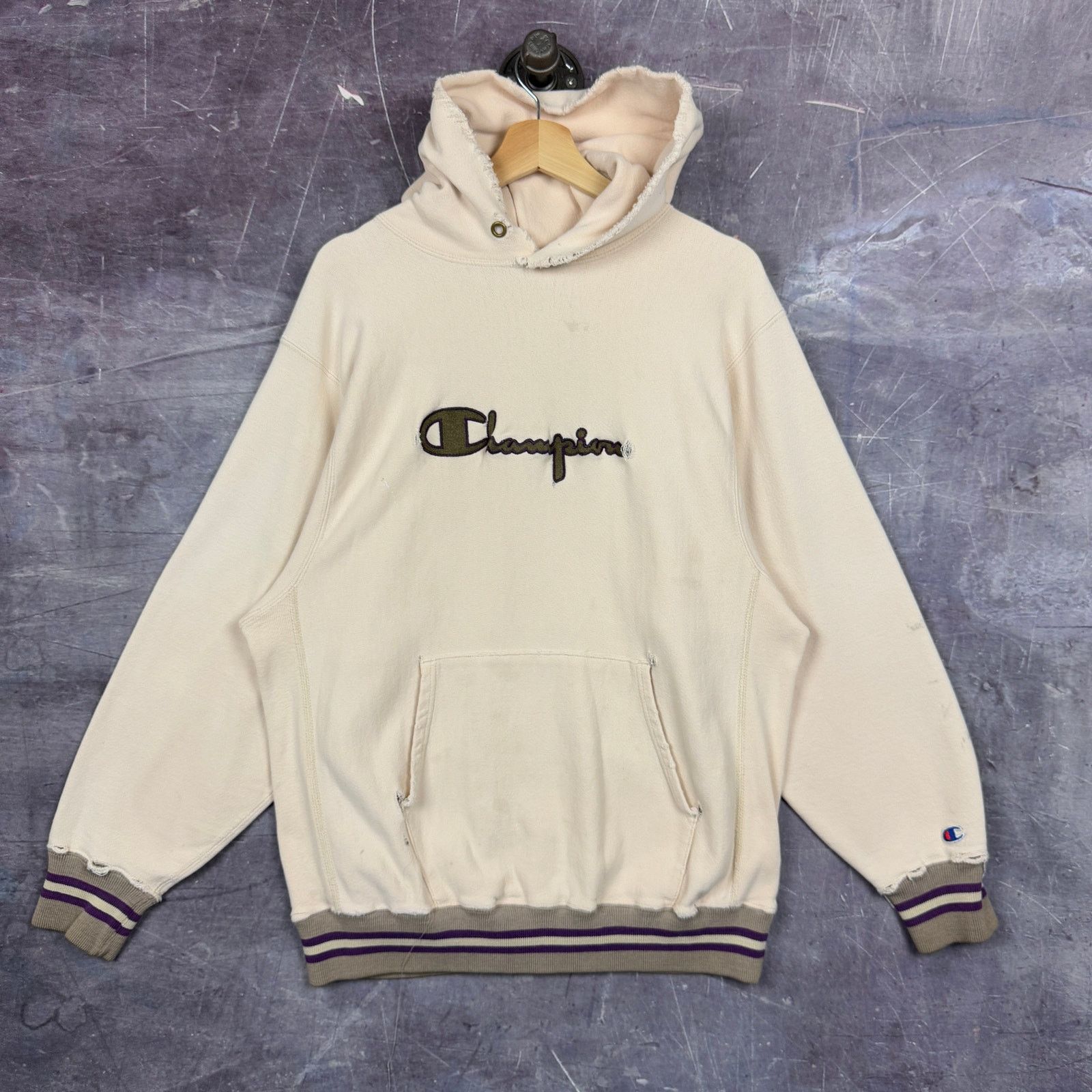 【90s】Supreme Champion reverse weave M Champion × Supreme Vintage 90s Supreme X Champion Reverse